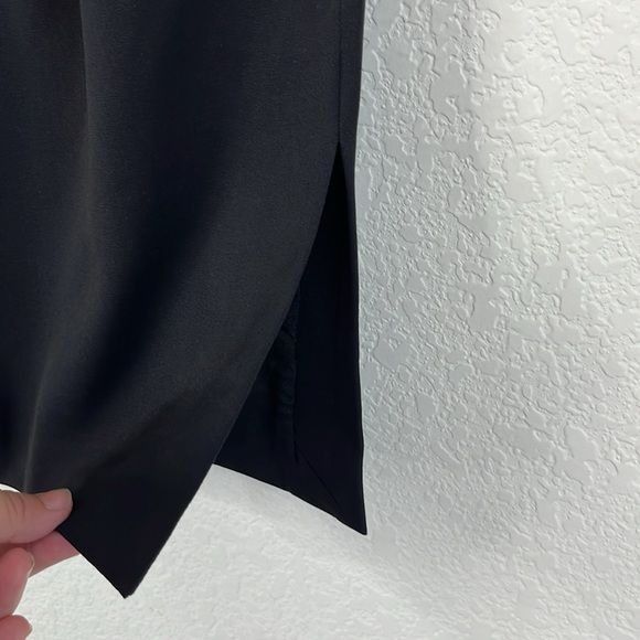 Salvatore Ferragamo Salvatore Ferragamo Pleated Trouser Side Slit Pocket Pencil Size 28" / US 6 / IT 42 - 3 Thumbnail