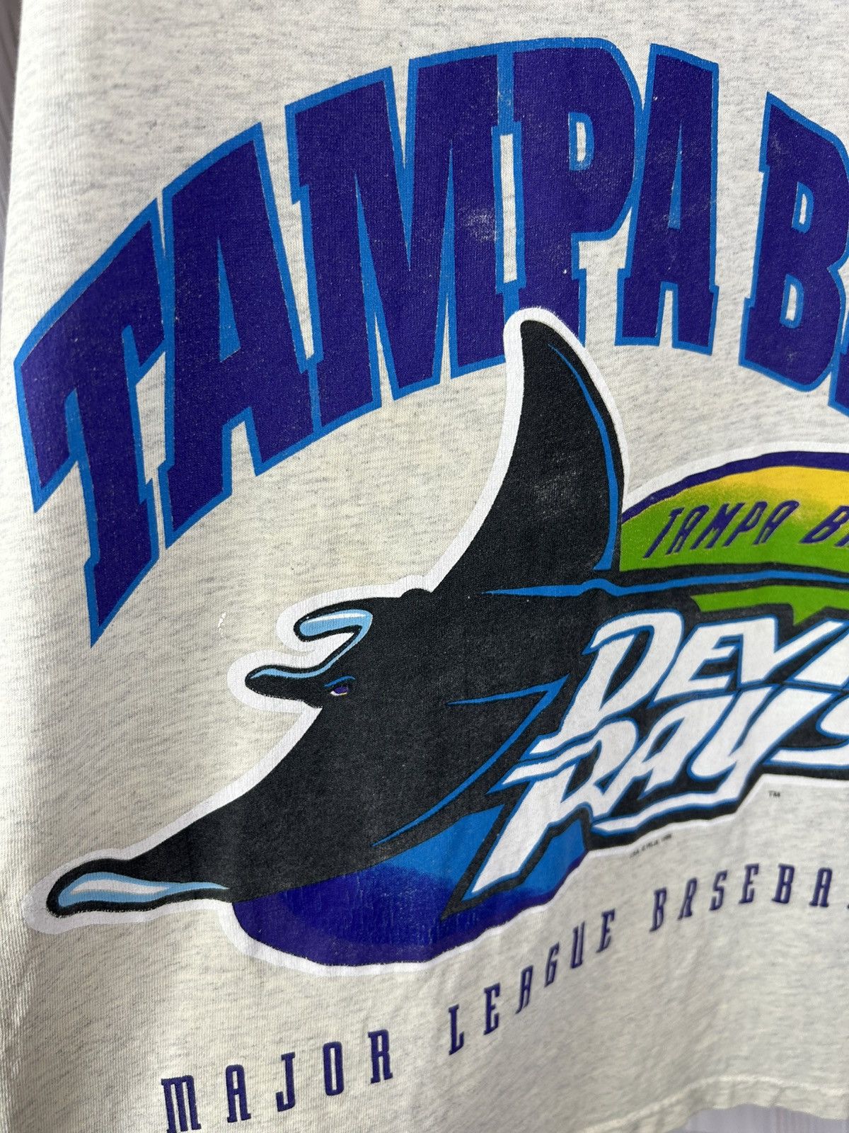 Delta × Vintage Vintage 1996 Tampa Bay Devil Rays MLB Baseball Tank Top L Size US L / EU 52-54 / 3 - 3 Thumbnail