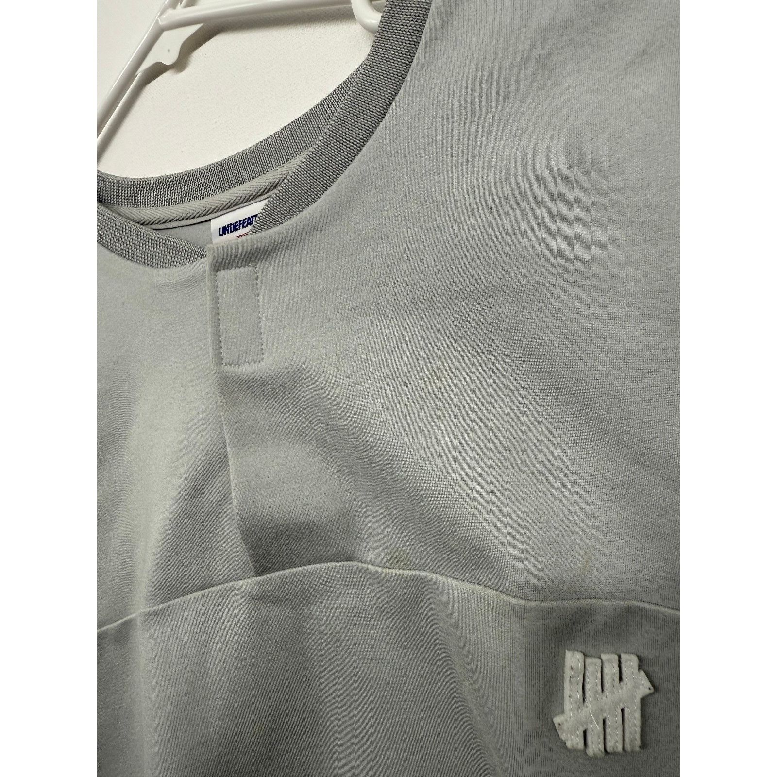 Undefeated Undefeated Gray Fleece Pullover Crewneck Mens S Sweater UNDF Size US S / EU 44-46 / 1 - 4 Thumbnail