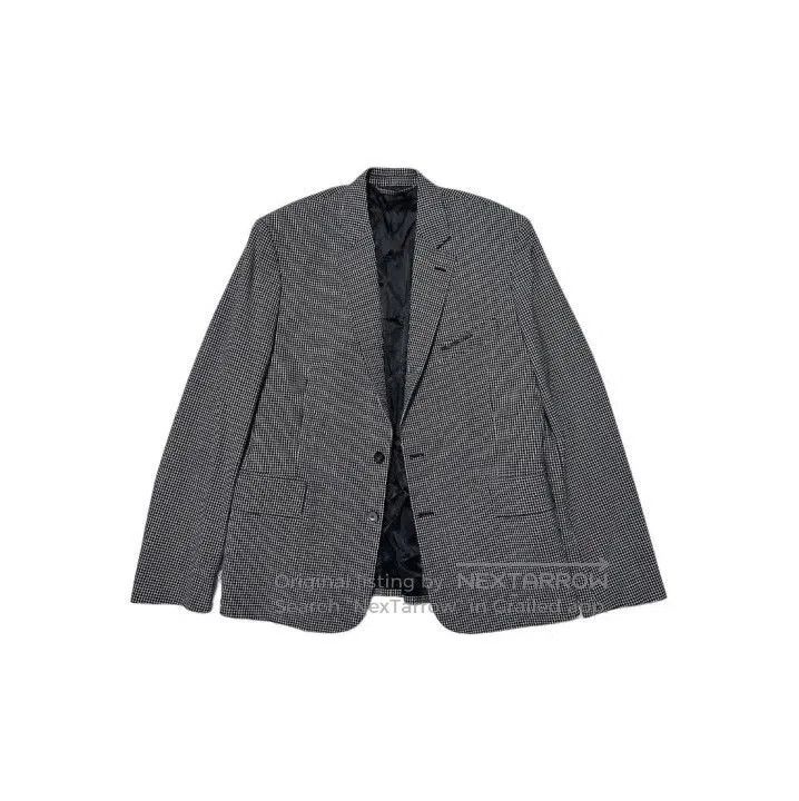 Balenciaga Balenciaga Gray Checked Single-Breasted Blazer. Size US S / EU 44-46 / 1 - 2 Thumbnail