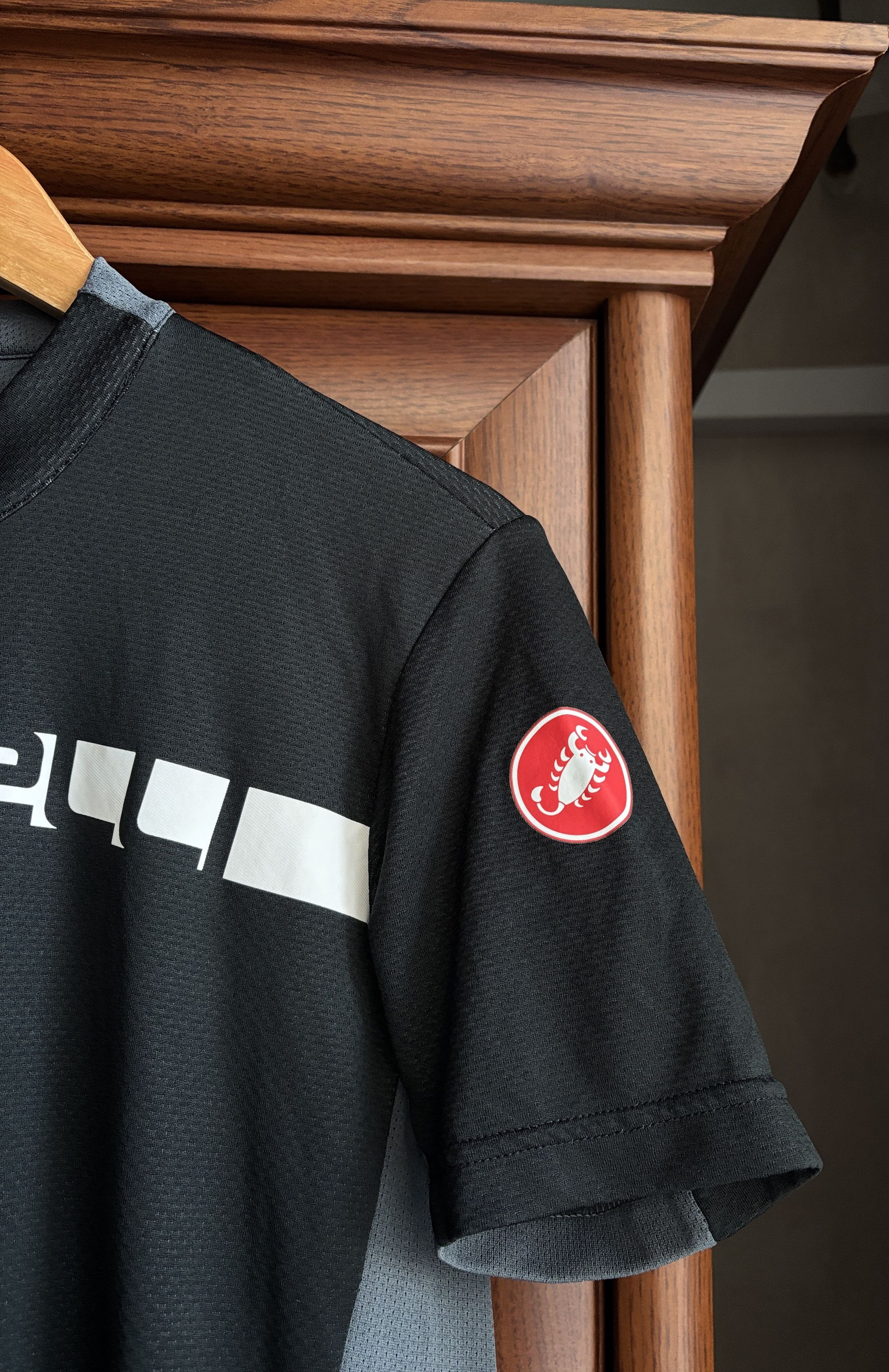 Bicycle Castelli Cycling Jersey Full Zip Short Sleeve Black / Gray Size US XXL / EU 58 / 5 - 5 Thumbnail