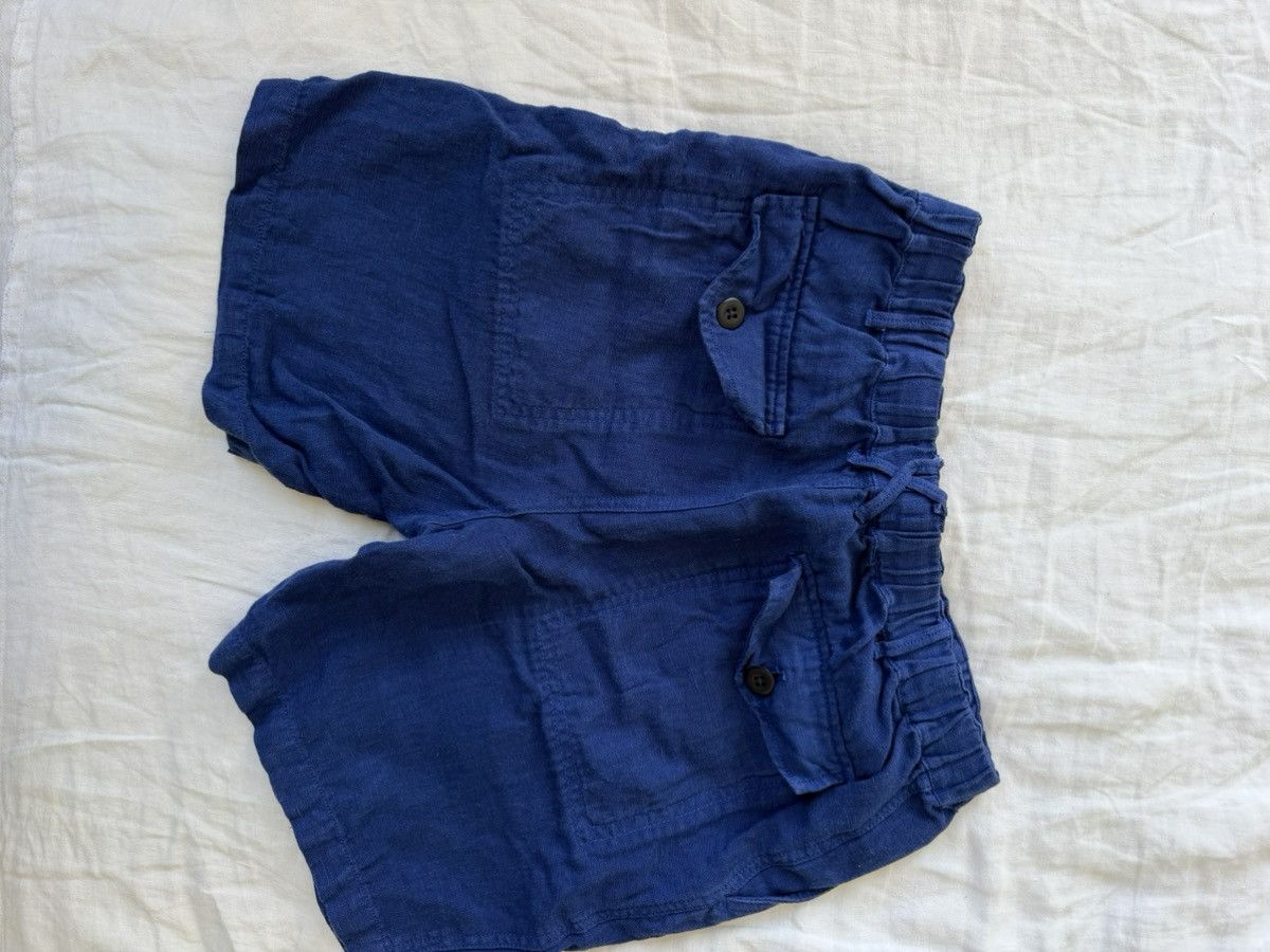 Alex Mill Navy Linen Shorts - Alex Mill Size US 31 - 2 Thumbnail
