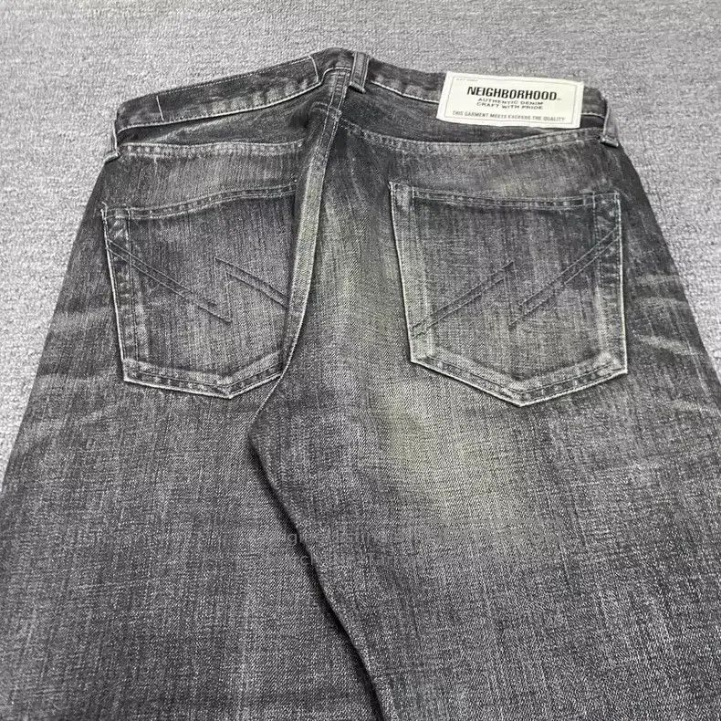 Neighborhood Neighborhood size S Autumn/Winter 19 Washed Denim Pants Size US 27 - 3 Thumbnail