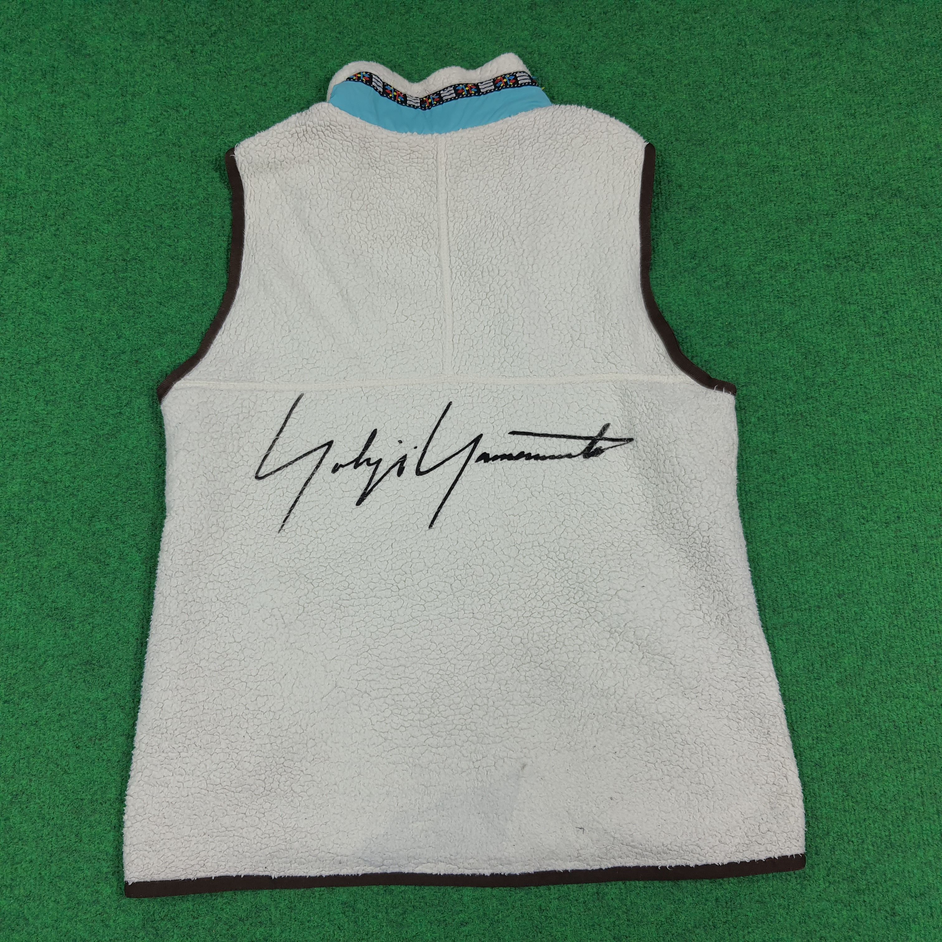 Adidas Vintage Adidas Neo Fleece Vests Custom Yohji Logo C282N26 Size US XS / EU 42 / 0 - 1 Thumbnail