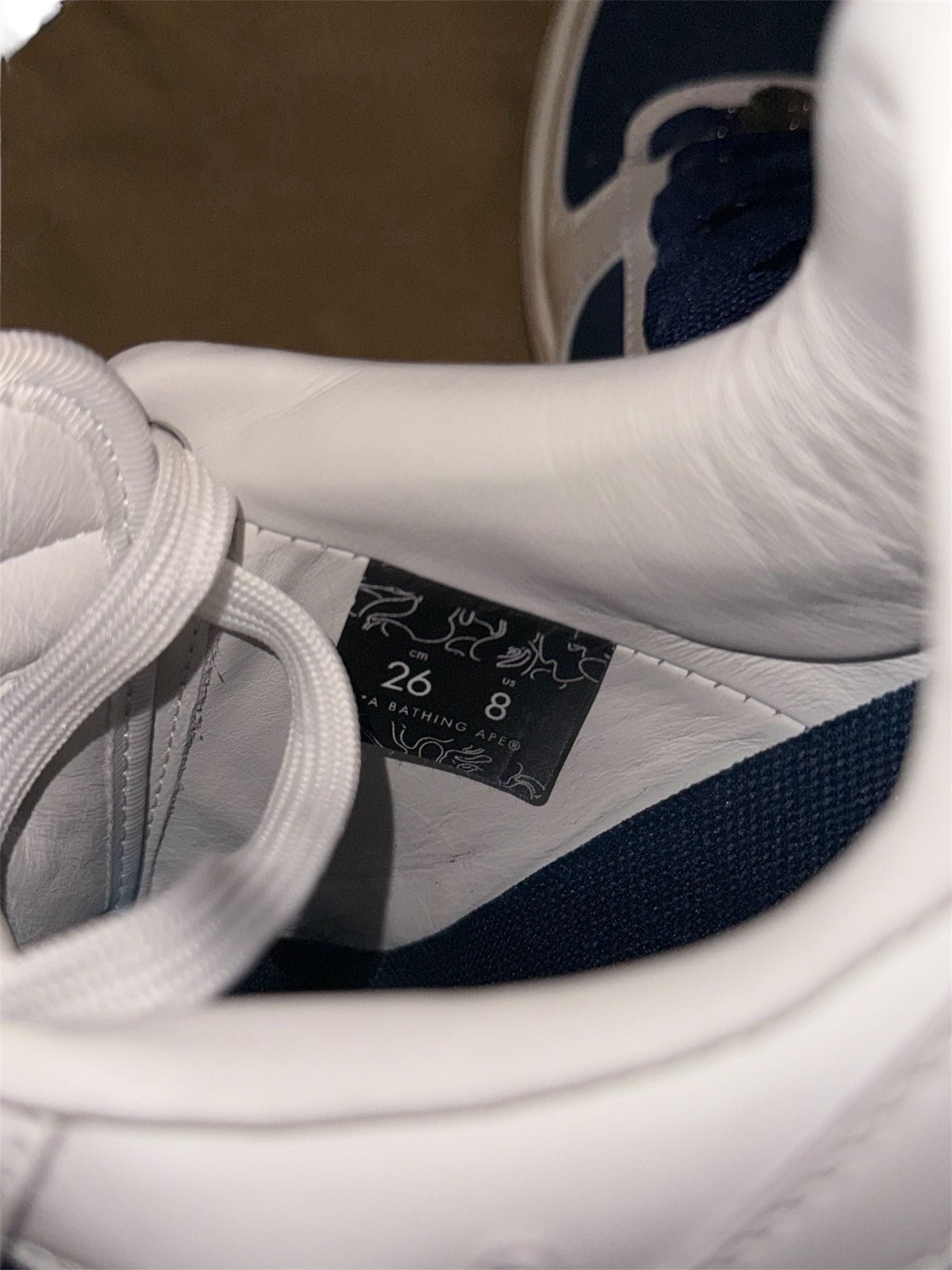 Bape BAPE STA #6 MENS NAVY Size US 8 / EU 41 - 7 Thumbnail