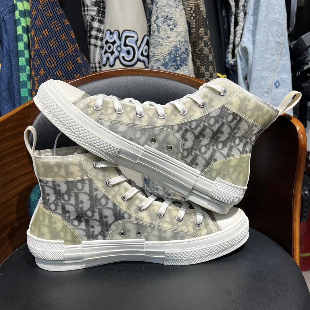 Dior Dior B23 Gray & White Classic 42 Excellent Condition Size US 9 / EU 42 - 7 Thumbnail