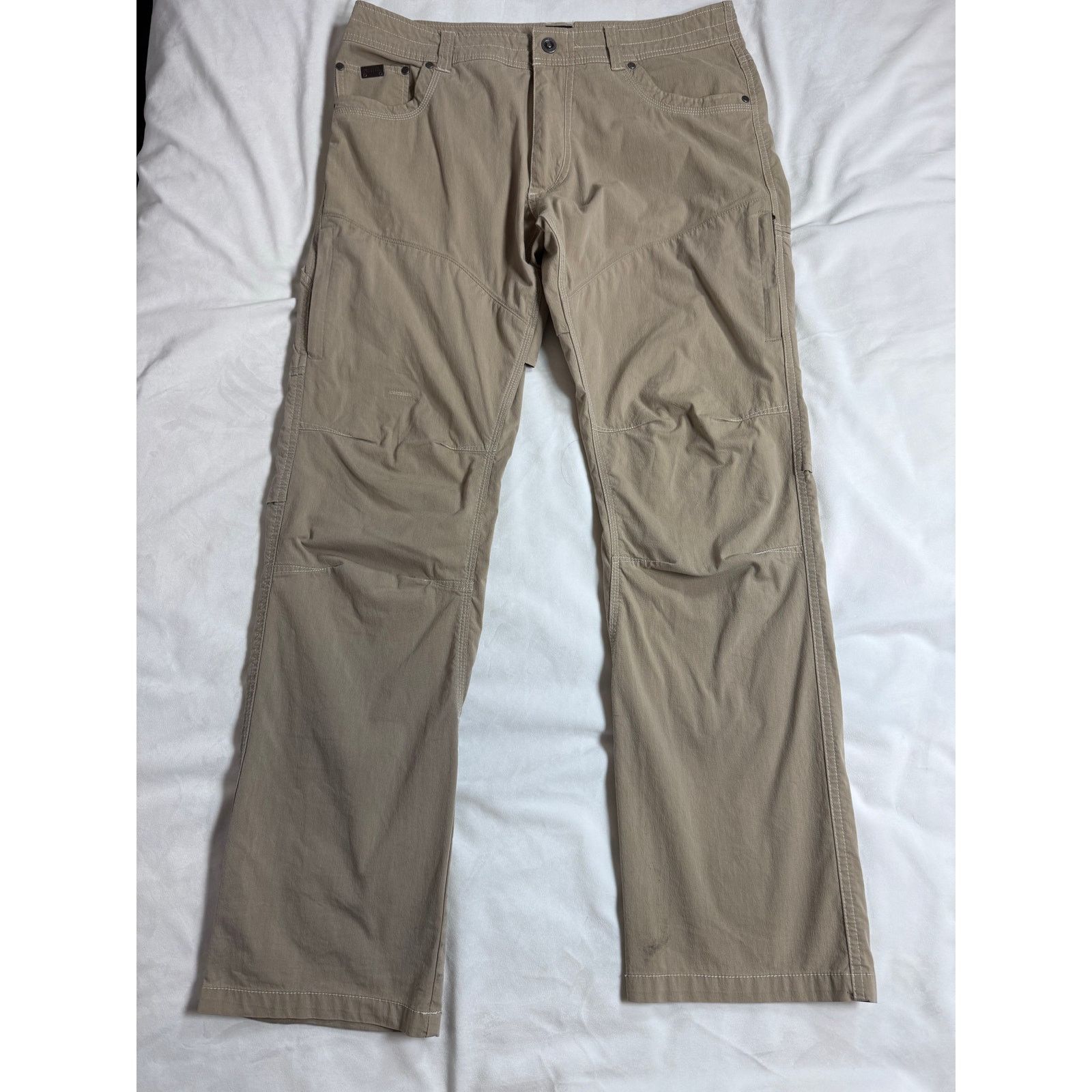 Kuhl Kuhl Renegade Adventure Hiking Trail Pants khaki Men’s Size US 34 / EU 50 - 1 Thumbnail