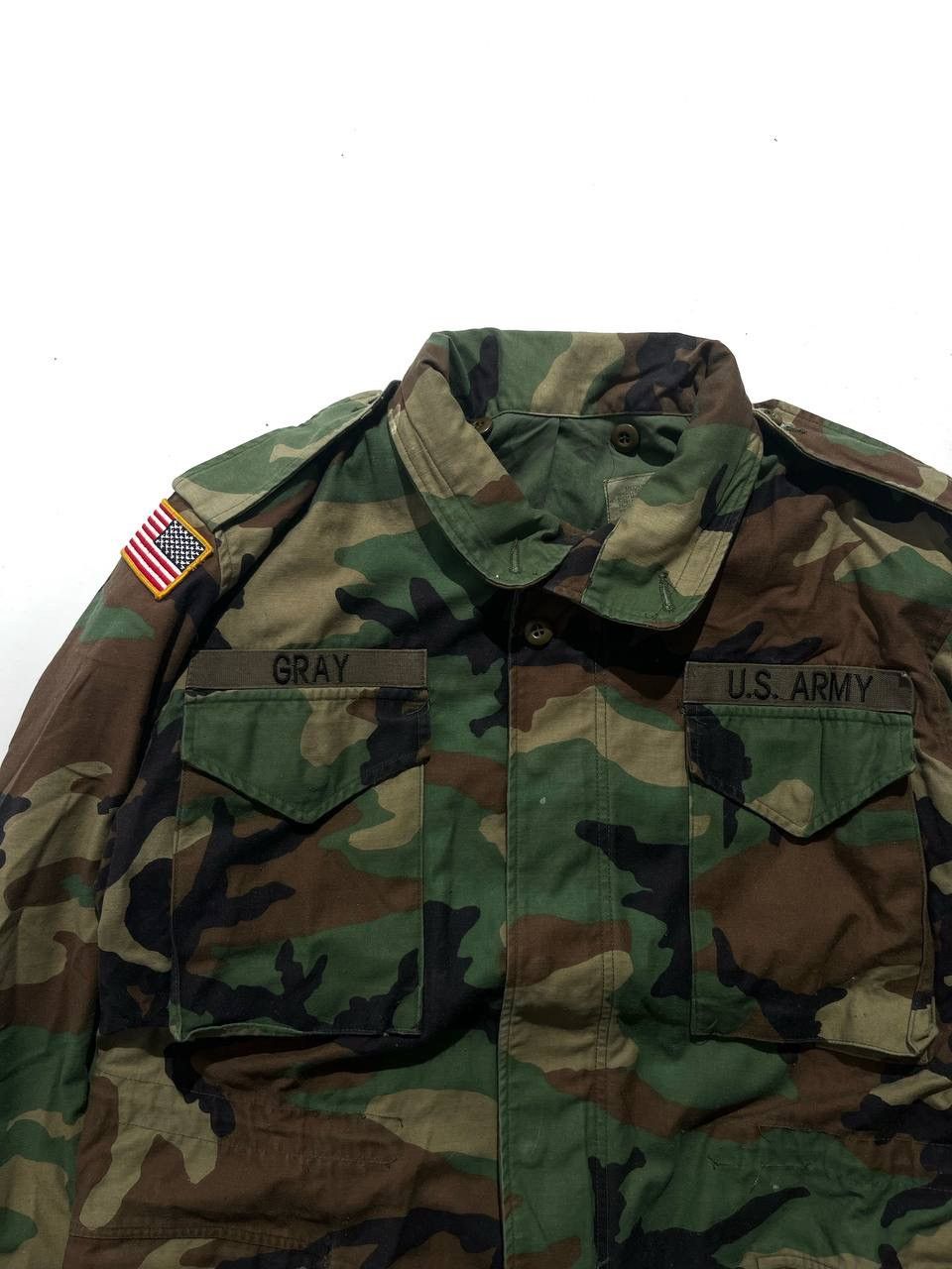 Other U.S. ARMY M65 Camo Patched Jacket Size Medium Men’s Size US M / EU 48-50 / 2 - 2 Thumbnail