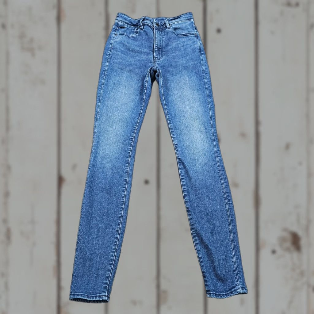 G-Star G-Star Jeans Women 27 Skinny High Rise Denim Medium Wash Stretch 24x30 Blue Womens Size 27" / US 4 / IT 40 - 1 Thumbnail