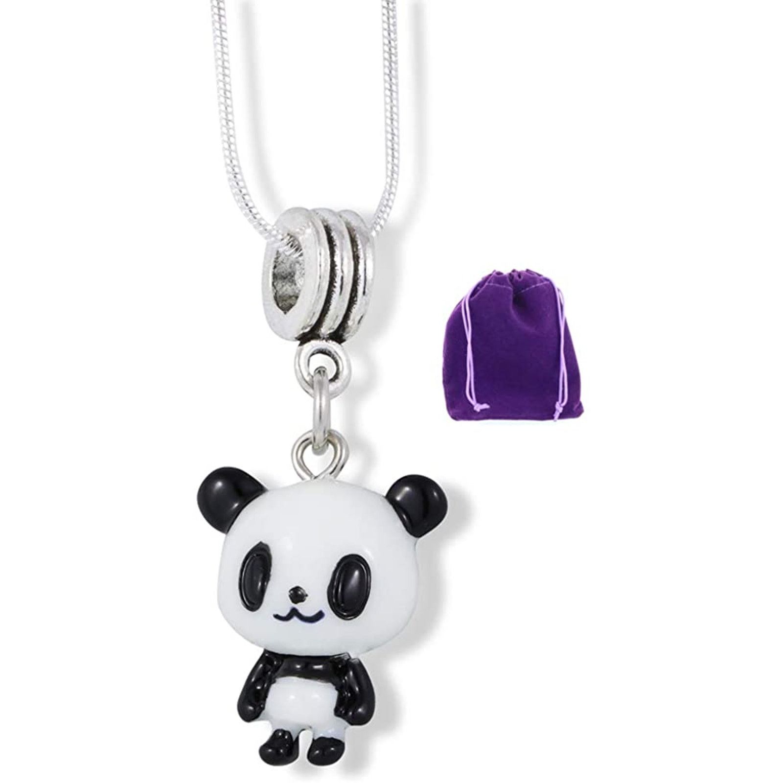 & Other Stories Panda Bear Necklace | Pandas Pendant Charm Gift Size ONE SIZE - 1 Thumbnail