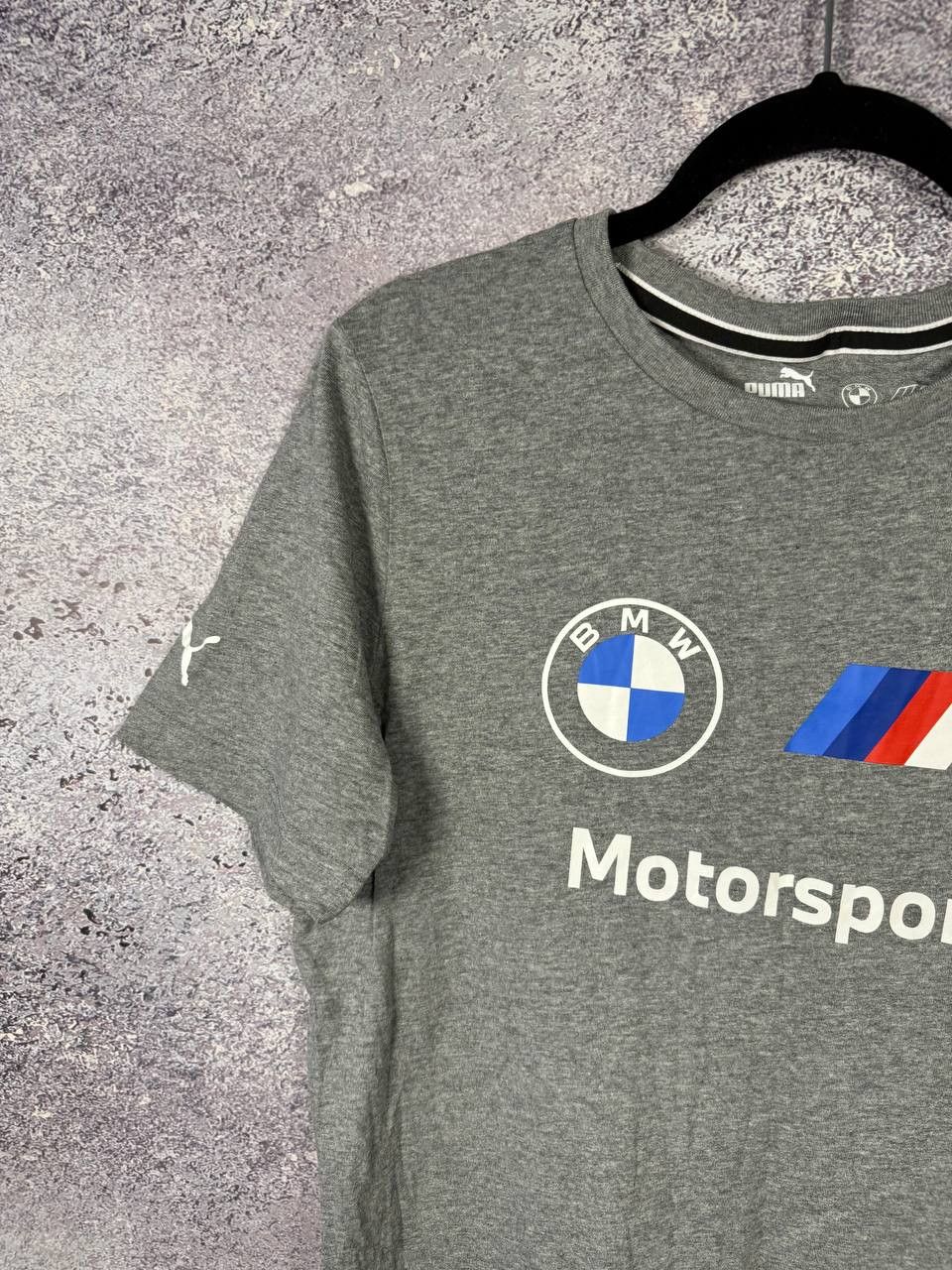 BMW Puma Men's Standard BMW M Motorsport Essentials Logo Tee Size US M / EU 48-50 / 2 - 3 Thumbnail