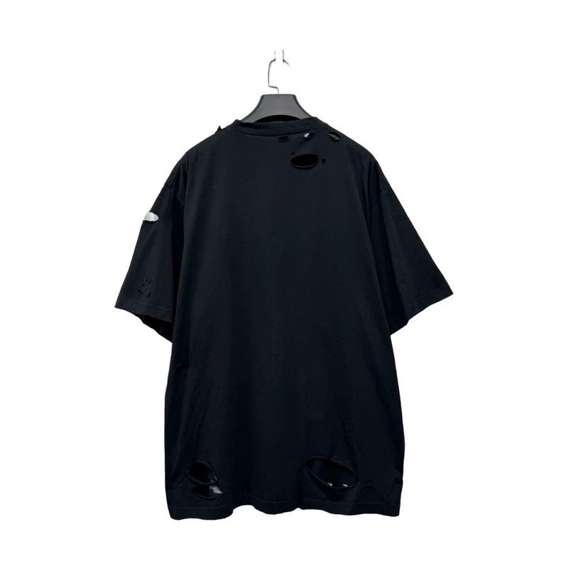Balenciaga Balenciaga Black logo destroys short sleeves Size US S / EU 44-46 / 1 - 2 Thumbnail