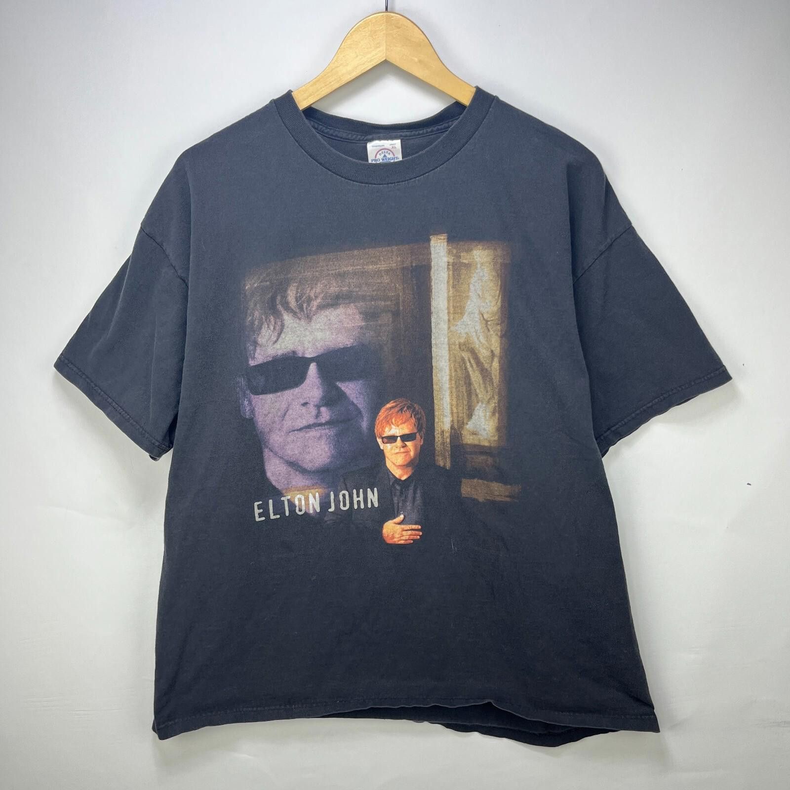 Vintage Vintage Elton John Songs From The West Coast Tour T Shirt XL Size US XL / EU 56 / 4 - 1 Thumbnail