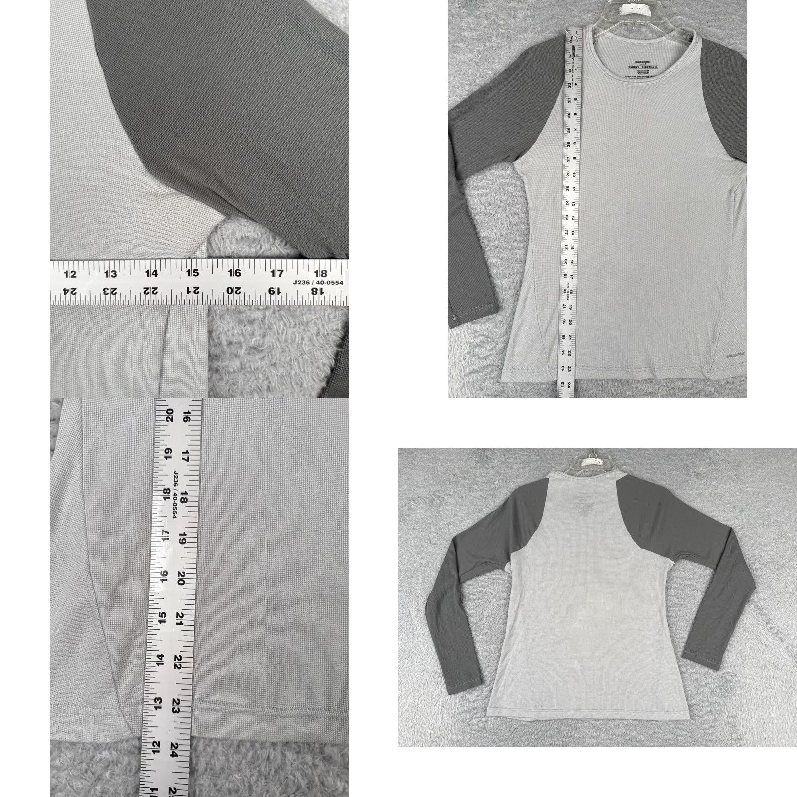 Patagonia Patagonia Shirt Womens Small Gray Capilene 2 Lightweight Crew Polyester 44820 Size S / US 4 / IT 40 - 8 Thumbnail