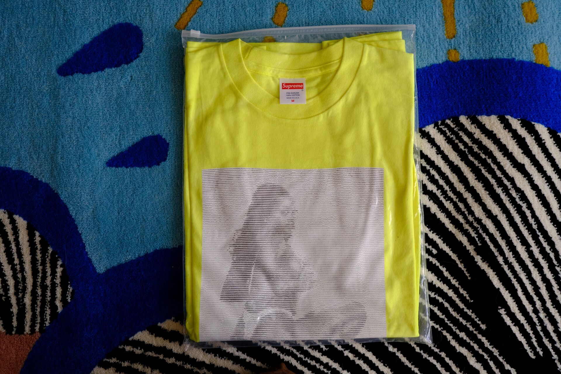 Supreme SS17 Supreme Digi Tee Yellow Size US M / EU 48-50 / 2 - 2 Thumbnail