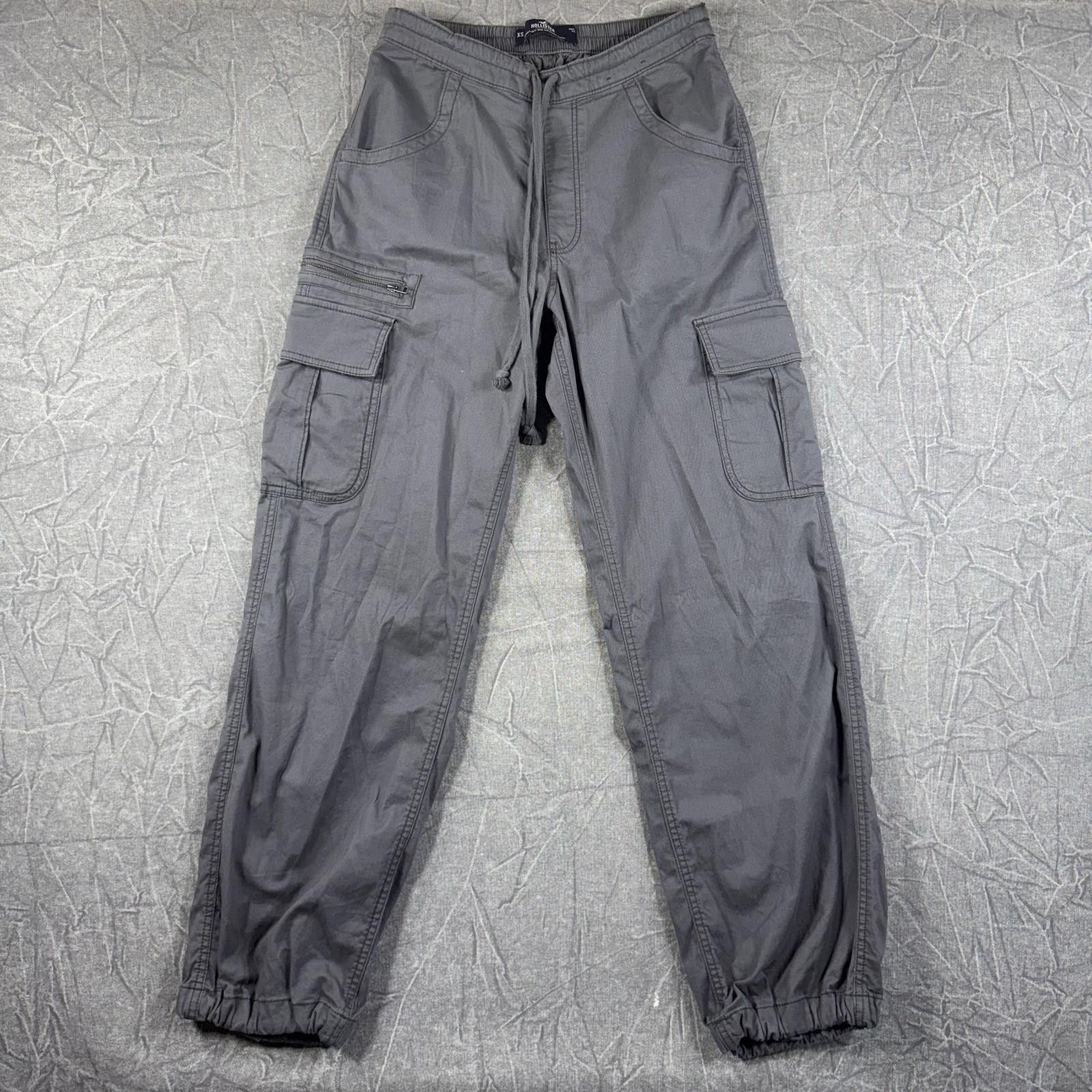 Hollister Hollister Pants Men's XS Gray Relaxed Cargo Jogger Size US 28 / EU 44 - 3 Thumbnail