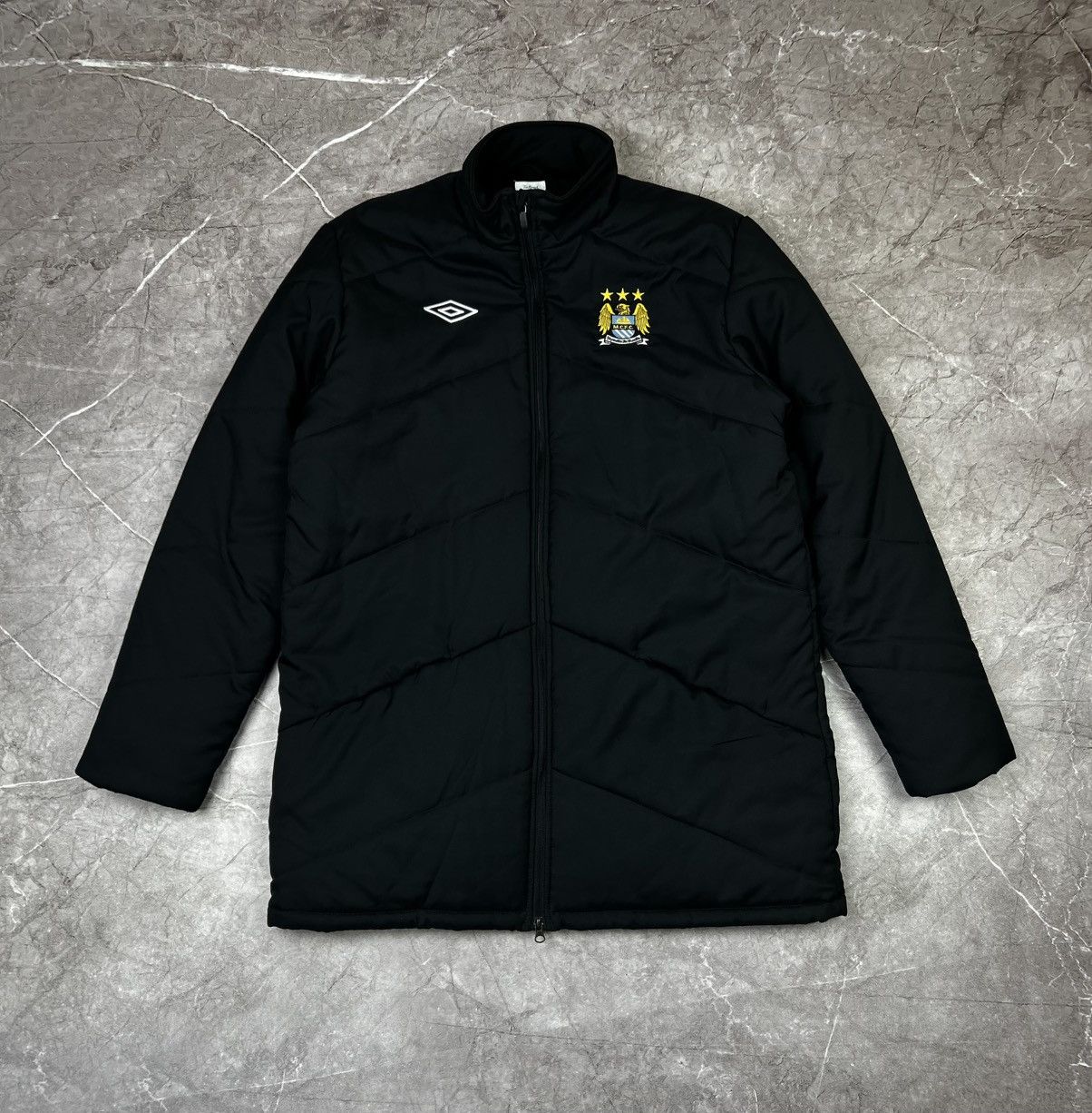 Other Vintage Football Down Parka Jacket Umbro Manchester City Xl Size US XL / EU 56 / 4 - 2 Thumbnail