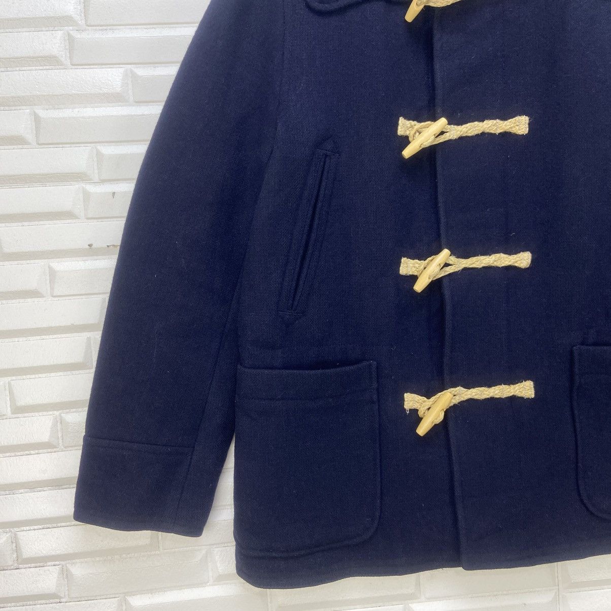 Vintage Vintagr Harvard Stylish Heavy Wool Duffle Coat Size US M / EU 48-50 / 2 - 6 Thumbnail