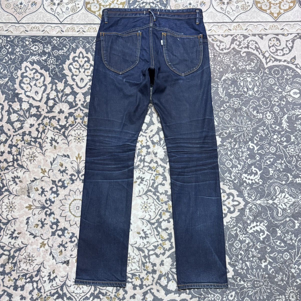 Number (N)ine Nonnative Honeycomb Distressed Denim Skinny Jeans Size US 30 / EU 46 - 11 Thumbnail