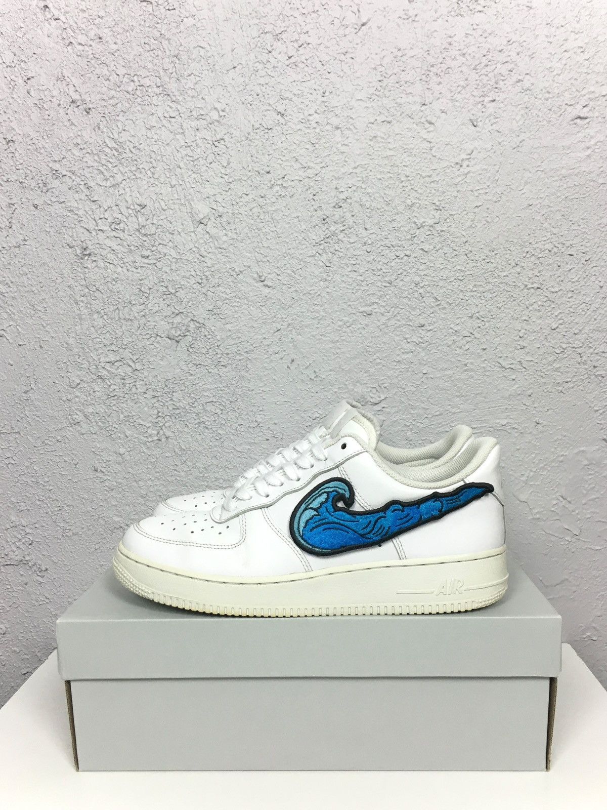 Nike shoes NIKE Air Force 1 ’07 Low sneakers vintage y2k drill Size US 9.5 / EU 42-43 - 10 Thumbnail