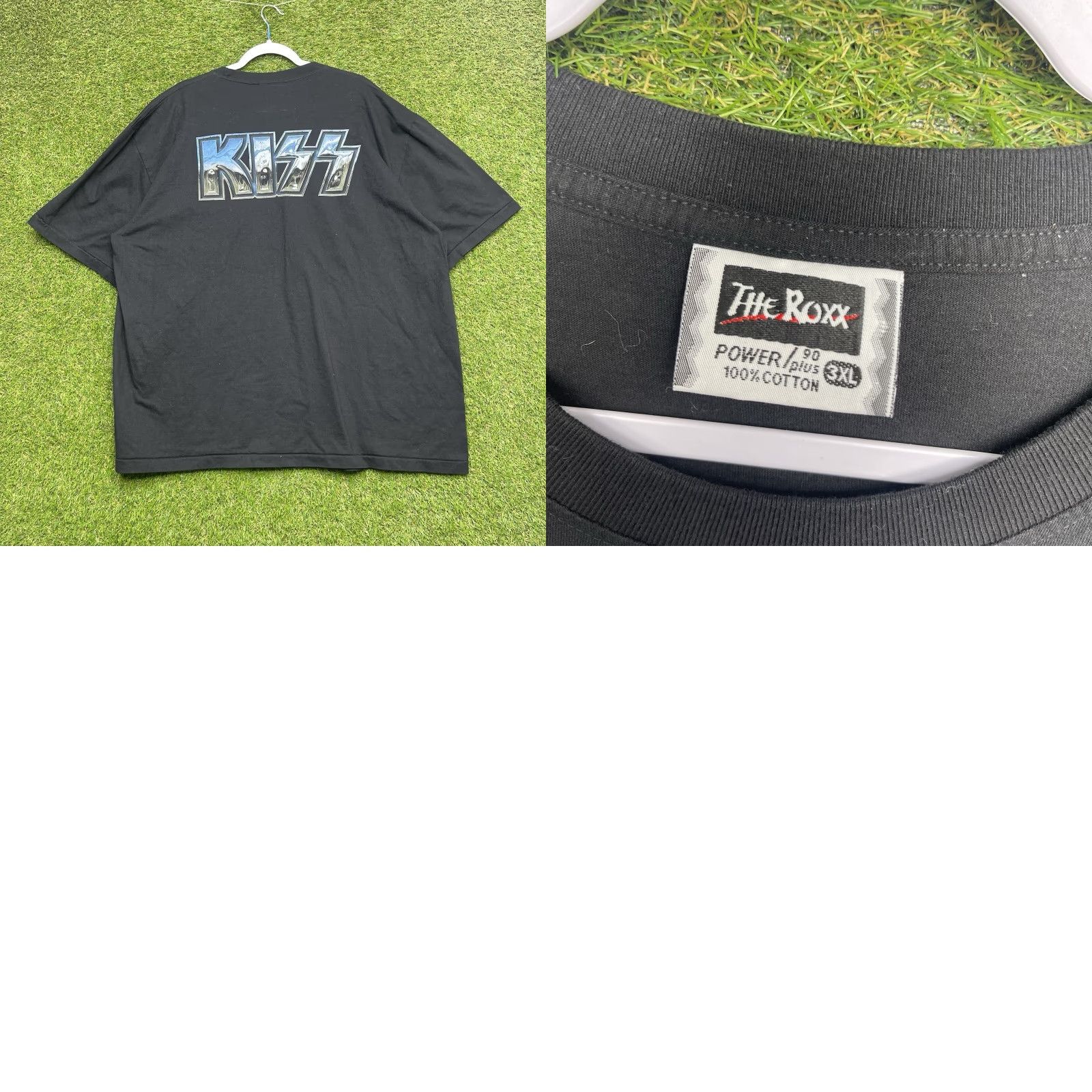 Vintage KISS Monster Tour Shirt Mens 3XL Black Band Tee Single Stitch Roxx Rock Grunge Shirt Graphic Print Logo Cotton 2020s Mens Size US XXL / EU 58 / 5 - 8 Thumbnail