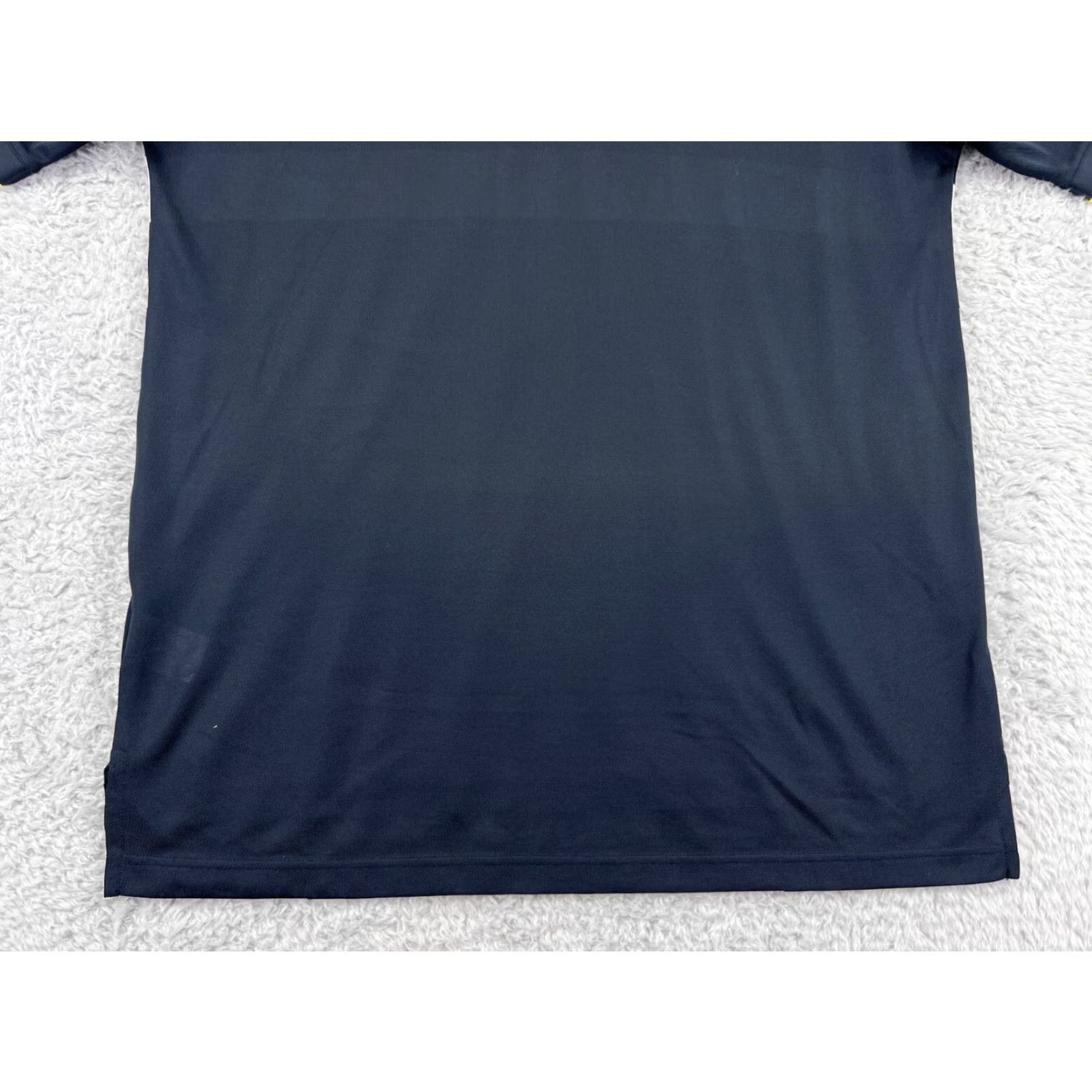 Vintage Dunning Polo Shirt Mens XL Striped Blue Lightweight Golf Volleyball Outdoor Sports Shirt Size US XL / EU 56 / 4 - 7 Thumbnail