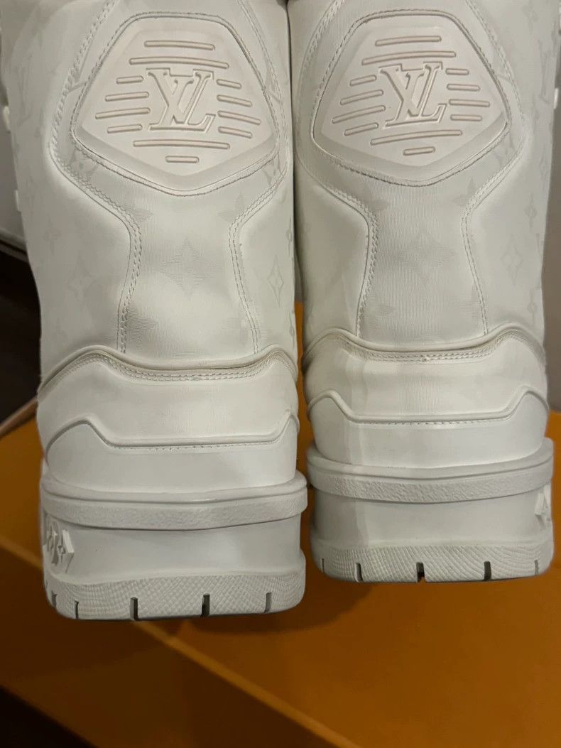 Louis Vuitton LV Trainer Snow Boots White-2507 Size US 9.5 / EU 42-43 - 6 Thumbnail