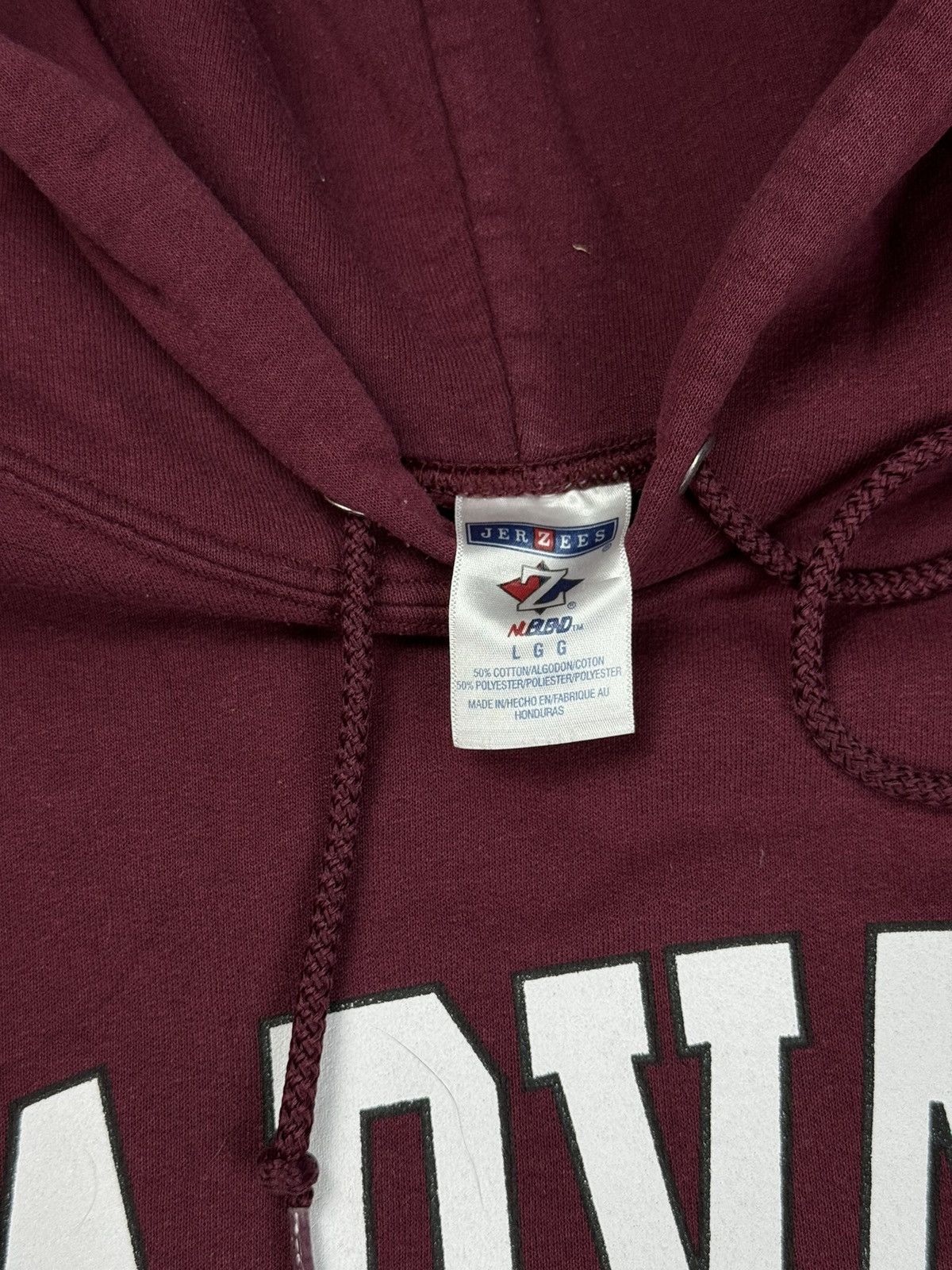 Jerzees Vintage hoodie Jerzees Harvard University original item Size US L / EU 52-54 / 3 - 3 Thumbnail