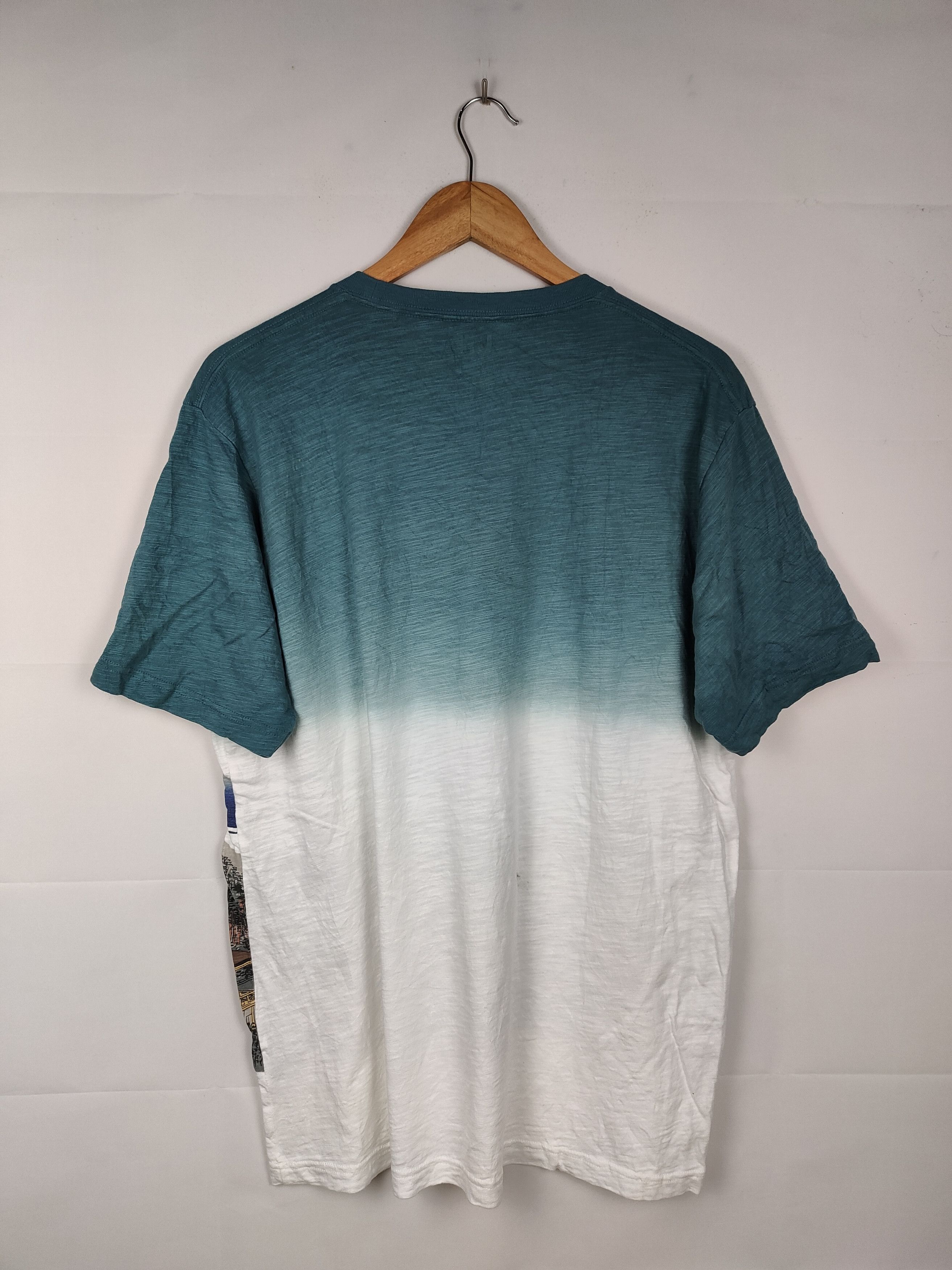 Japanese Brand Hokusai Blue Museum of Fine Art Boston Shirt Size US XL / EU 56 / 4 - 4 Thumbnail