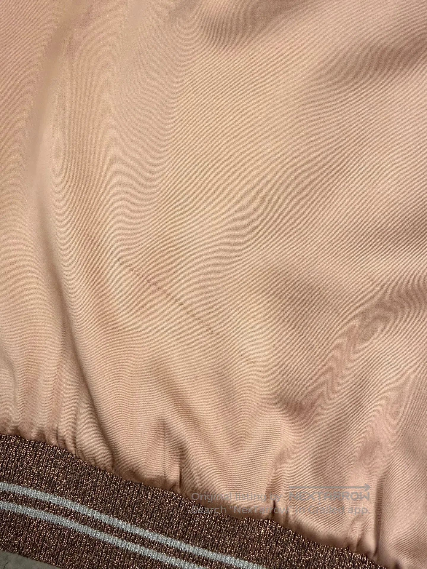 Saint Laurent Paris Pink Satin Baseball Jacket with Cloud Design. Size US S / EU 44-46 / 1 - 8 Thumbnail