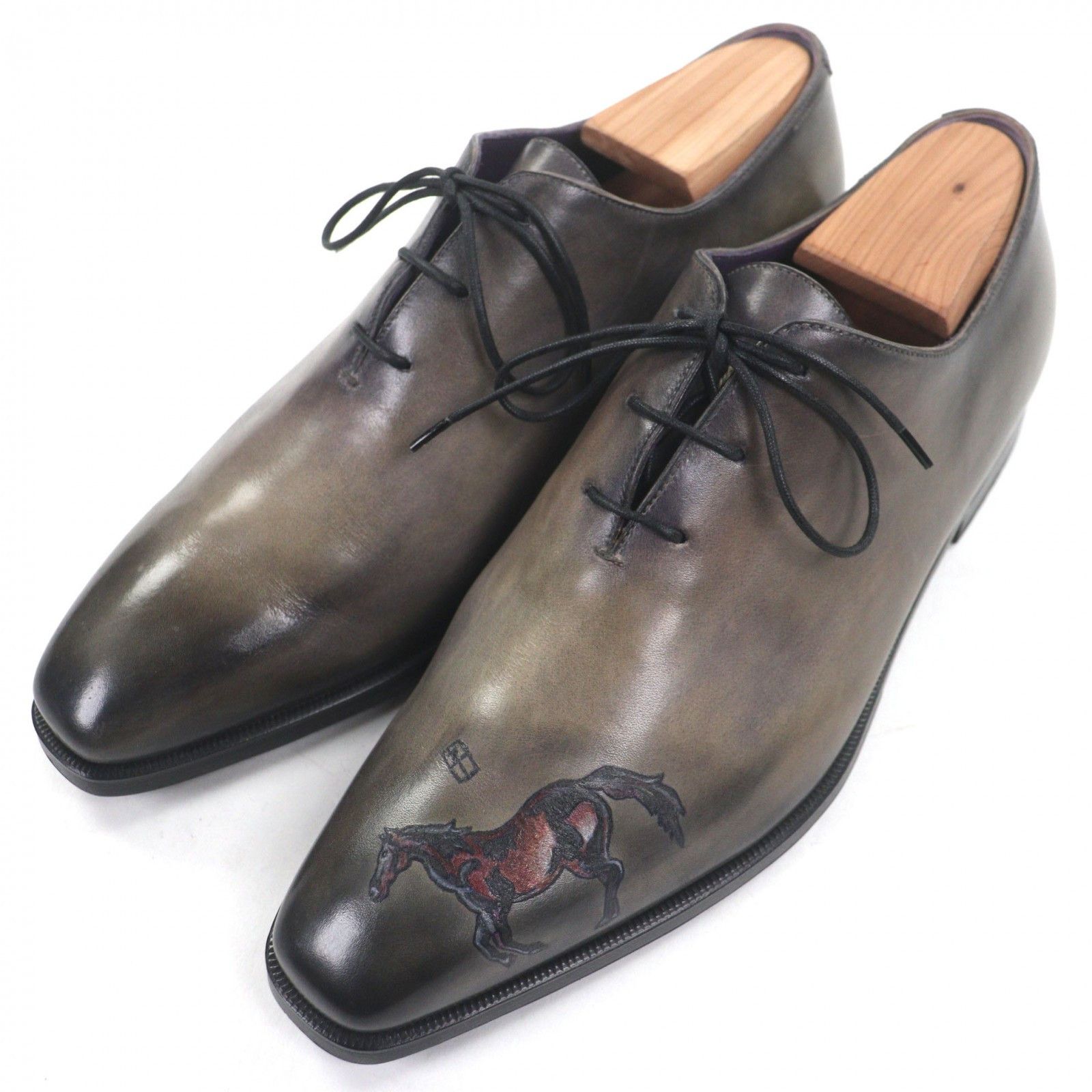 Berluti Berluti Berluti Alessandro Leather Shoes Leather Shoes DUTY FREE for USA Size ONE SIZE - 1 Thumbnail