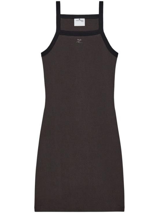 ワンピース COURReGES Woman Dress Brown 424MRO484FI0001 1983 Courreges COURREGES Women Short Skirts 424MRO484FI0001 1983