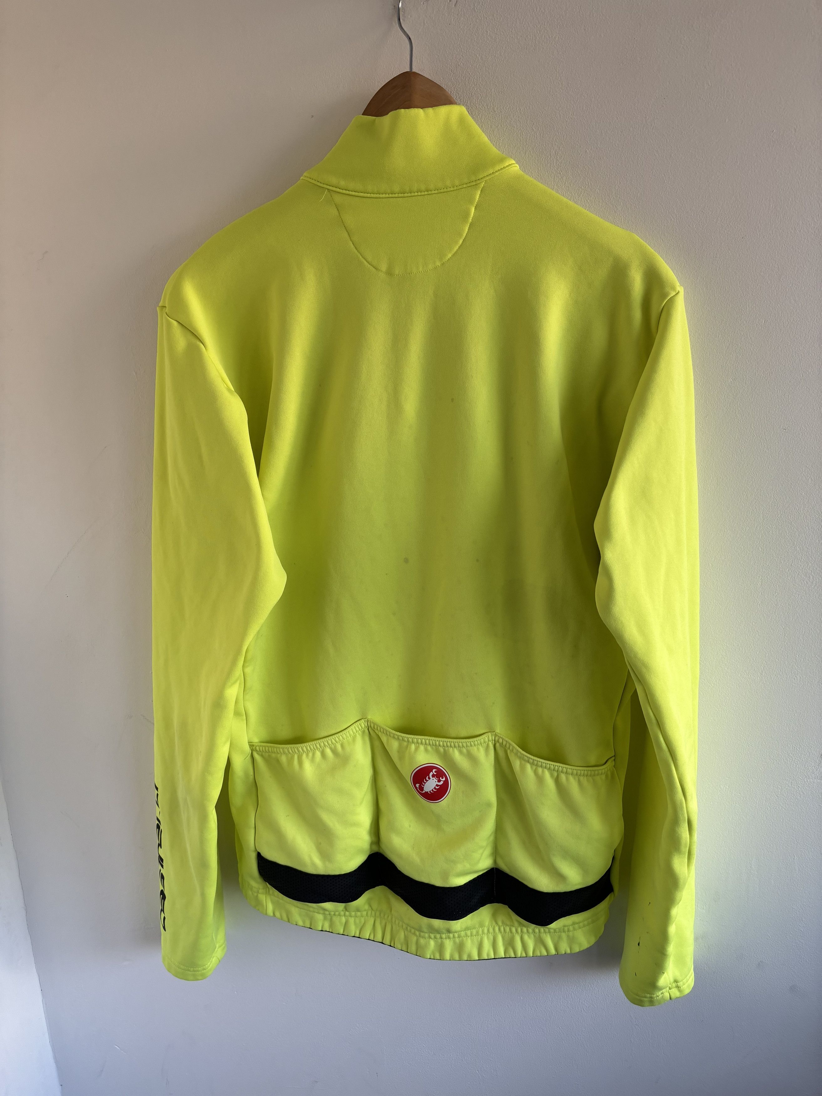 Gear for Sports Castelli Green Longsleeve Cycle Jersey Size US XXL / EU 58 / 5 - 7 Thumbnail
