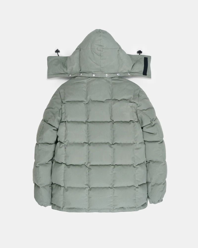 Crescent Down Works Classico Down Parka - Algae Waxed Herringbone Size US S / EU 44-46 / 1 - 3 Thumbnail