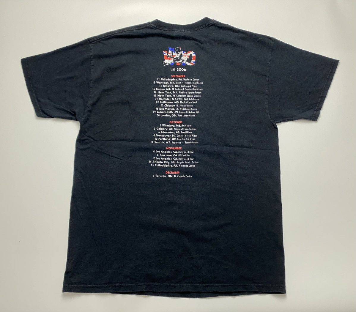 Band Tees Vintage 00s The Who Tour Tee Size US L / EU 52-54 / 3 - 4 Thumbnail