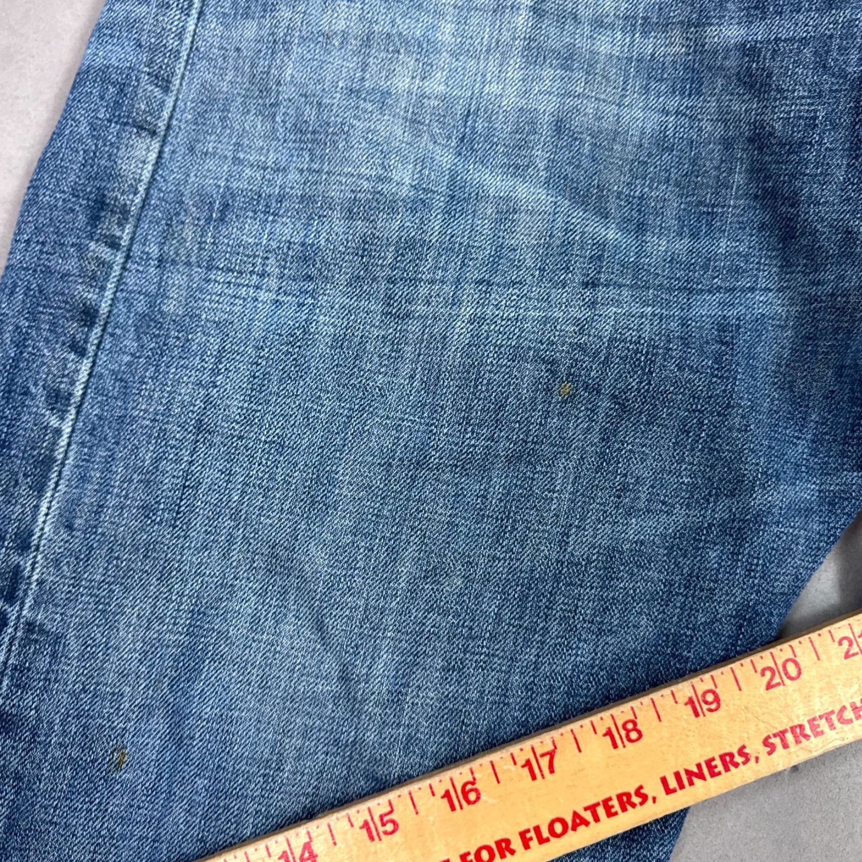 Levi's Levi's 501 Jeans Mens 36x30 Blue Denim Pants Button Fly Faded Distressed Washout Regular Size US 36 / EU 52 - 5 Thumbnail