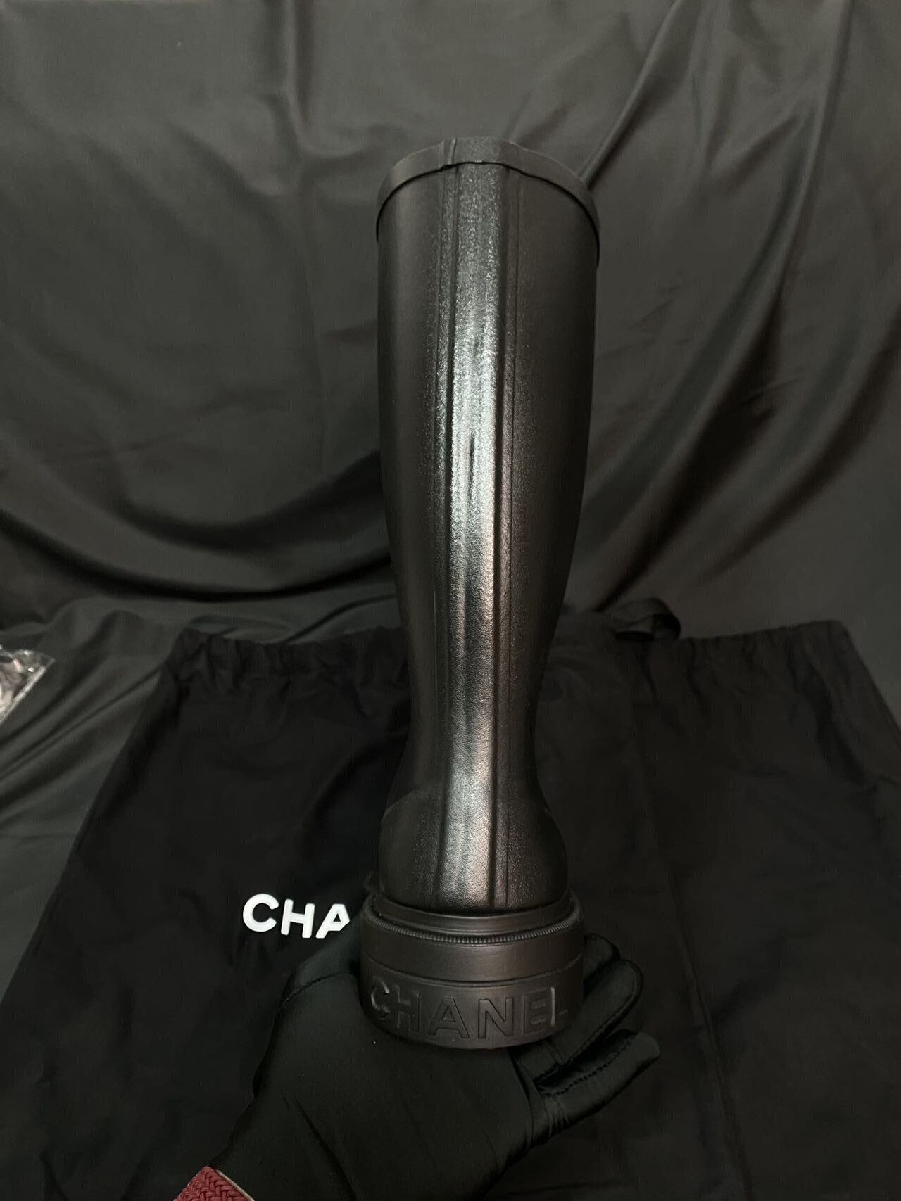 Chanel Chanel Rain Boots with Protective Coating. Size US 8 / IT 38 - 7 Thumbnail