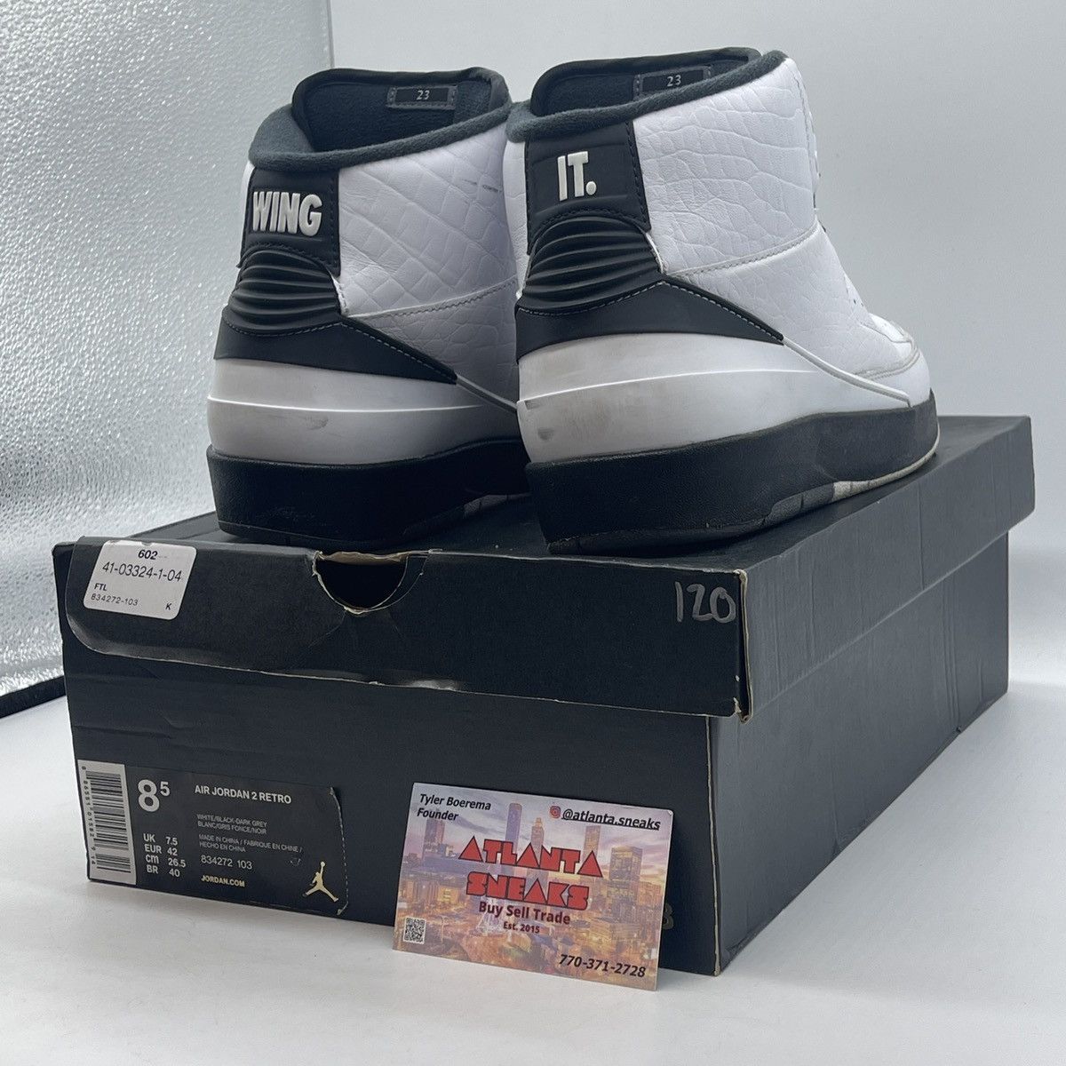 Jordan Brand Air Jordan 2 wing it Size US 8.5 / EU 41-42 - 5 Thumbnail
