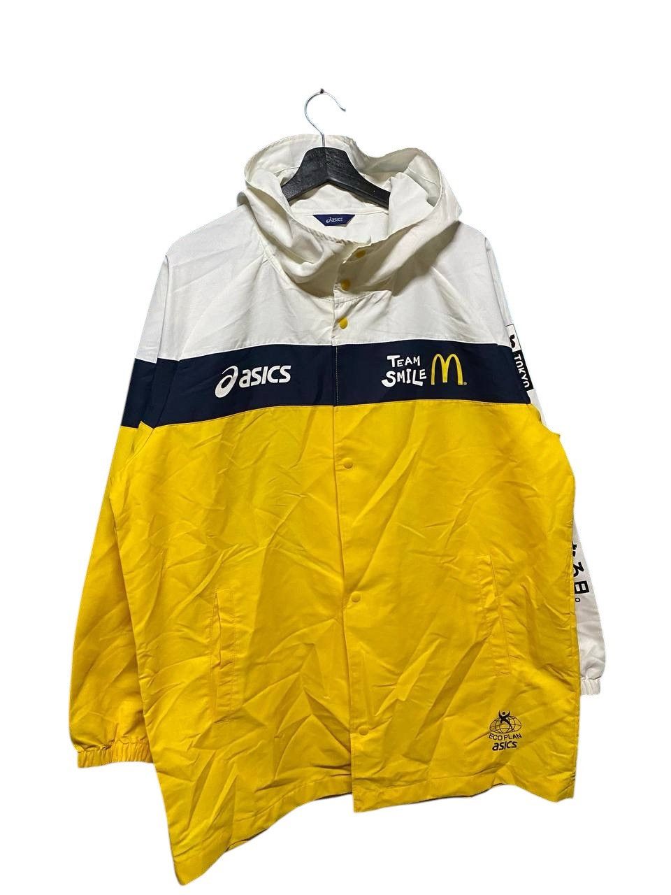 Asics Asics X McDonald Windbreaker Jacket Size US XL / EU 56 / 4 - 5 Thumbnail