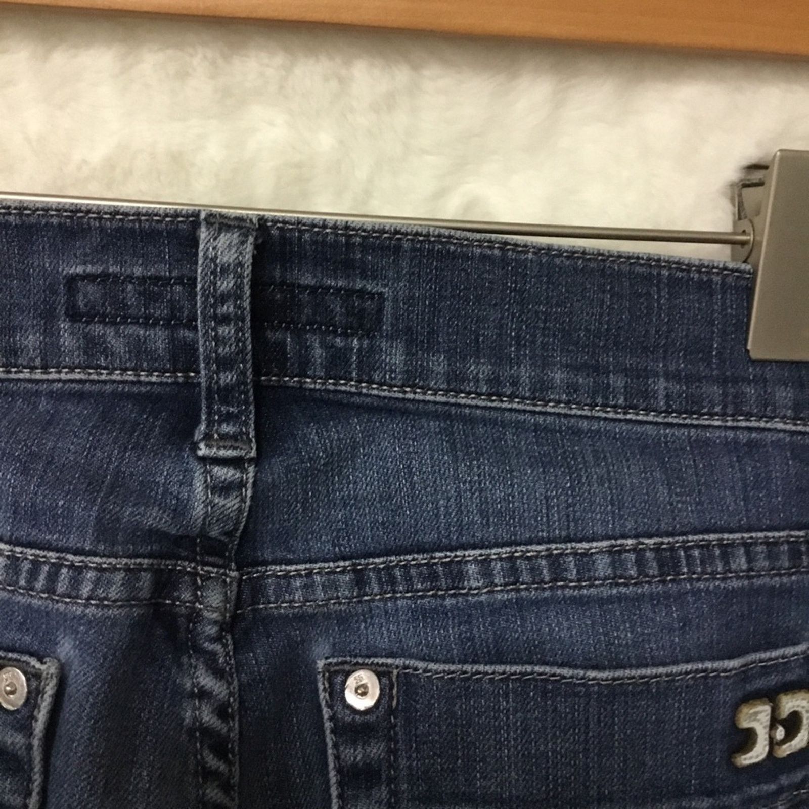 Joe's Joe's Blue Denim Cigarette Angle Jeans Size 28" / US 6 / IT 42 - 8 Thumbnail