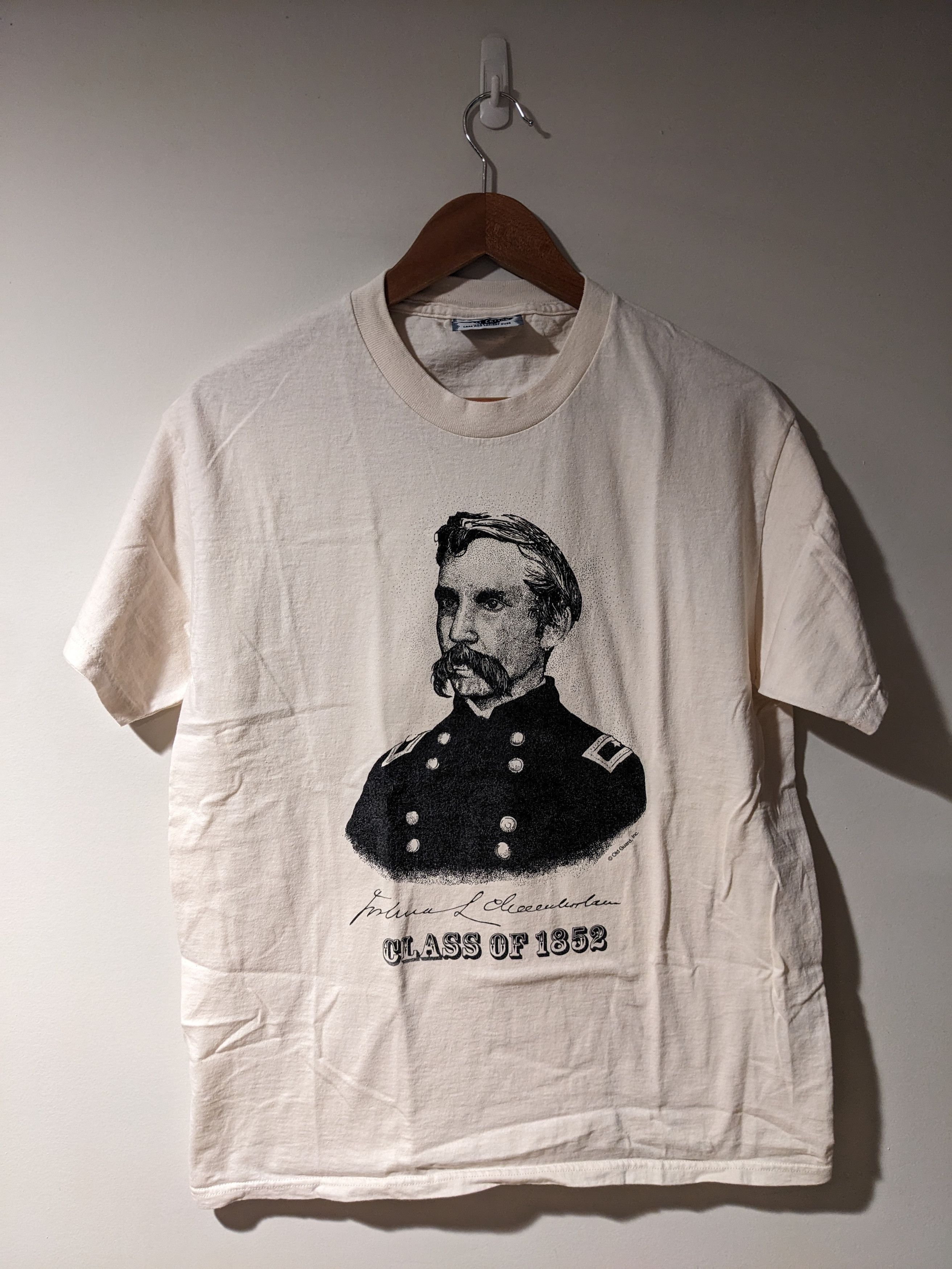 Lee × Vintage Vintage 90s General Ambrose Burnside War General T-Shirt Size US M / EU 48-50 / 2 - 1 Thumbnail