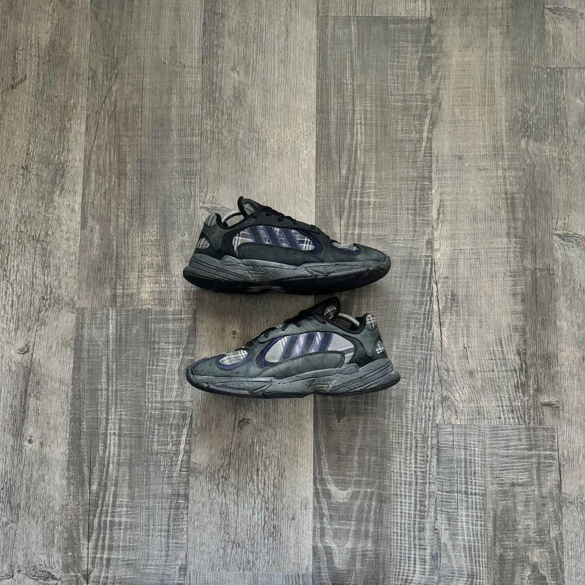 Adidas ADIDAS • Yung-1 "Purple Plaid" (9M) Size US 9 / EU 42 - 1 Thumbnail