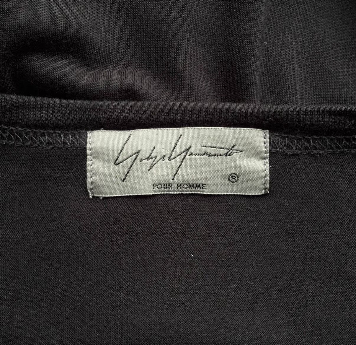 Yohji Yamamoto Yohji Yamamoto 17AW Double-layer Spiral Long-sleeve T-shirt Size US M / EU 48-50 / 2 - 6 Thumbnail