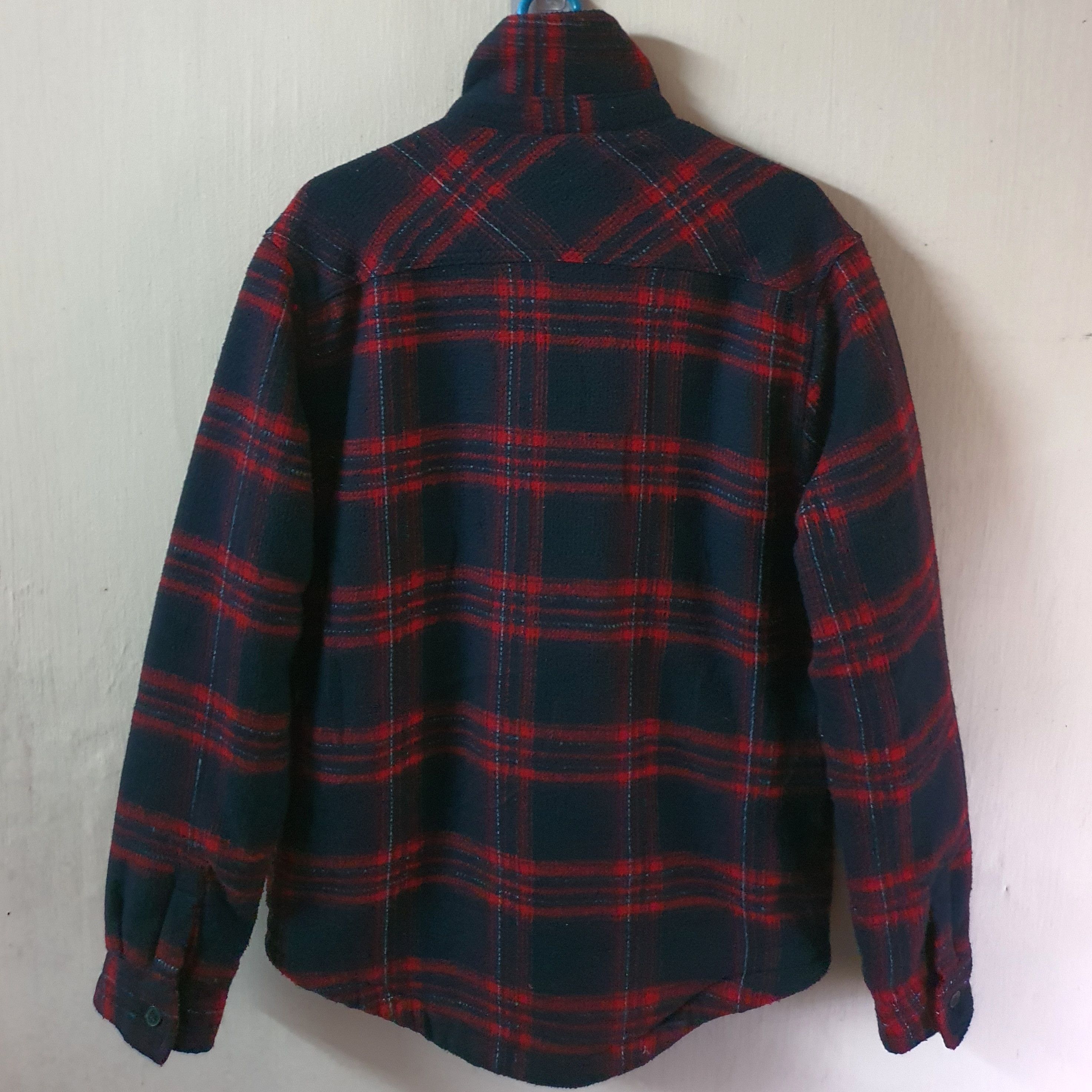 Designer × Zara Zara Fleece Plaid Overshirt Faux Shearling Size US S / EU 44-46 / 1 - 6 Thumbnail