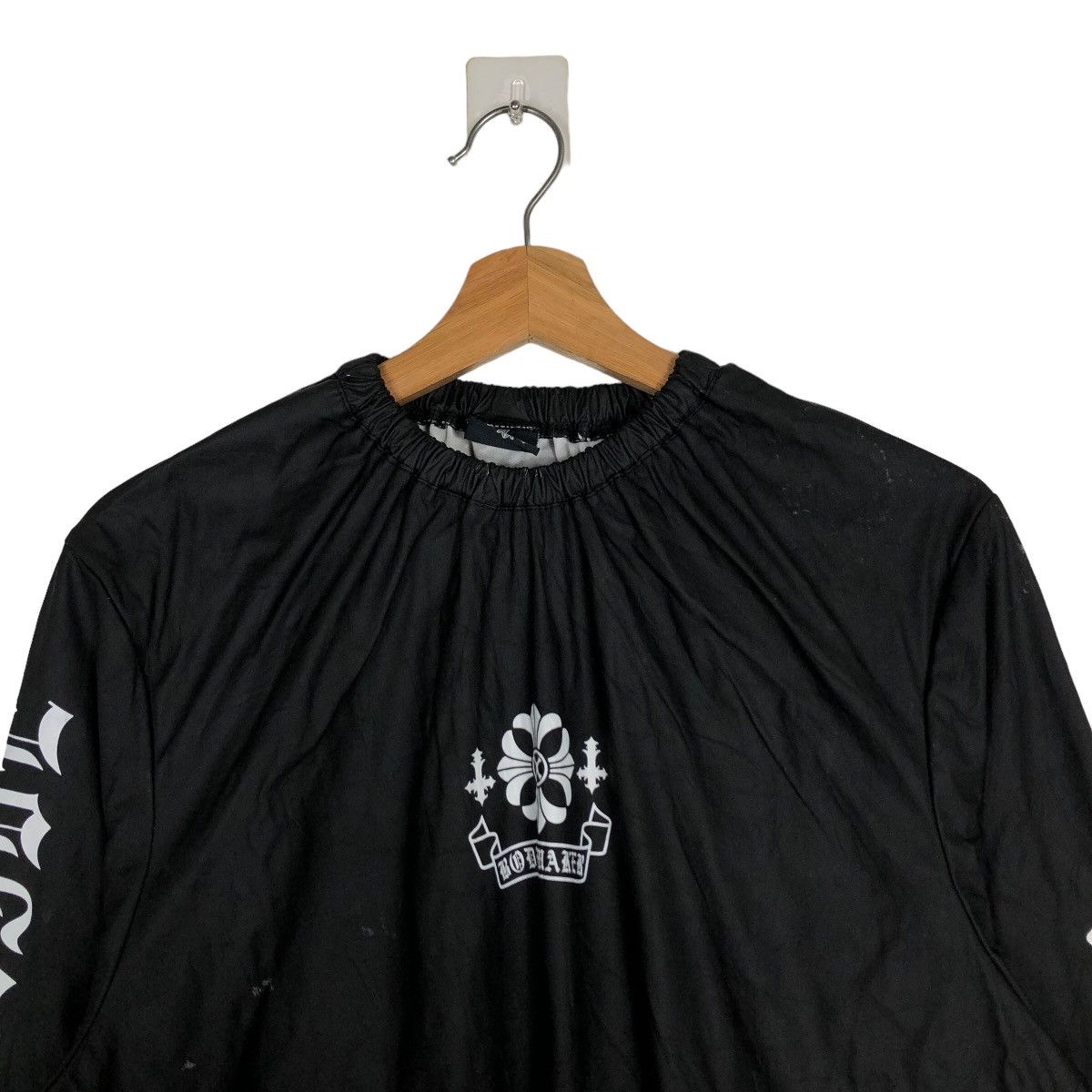 Japanese Brand 🔥Rare!! Long Sleeve Nylon Body Maker Japan Chrome Hearts Size US L / EU 52-54 / 3 - 3 Thumbnail