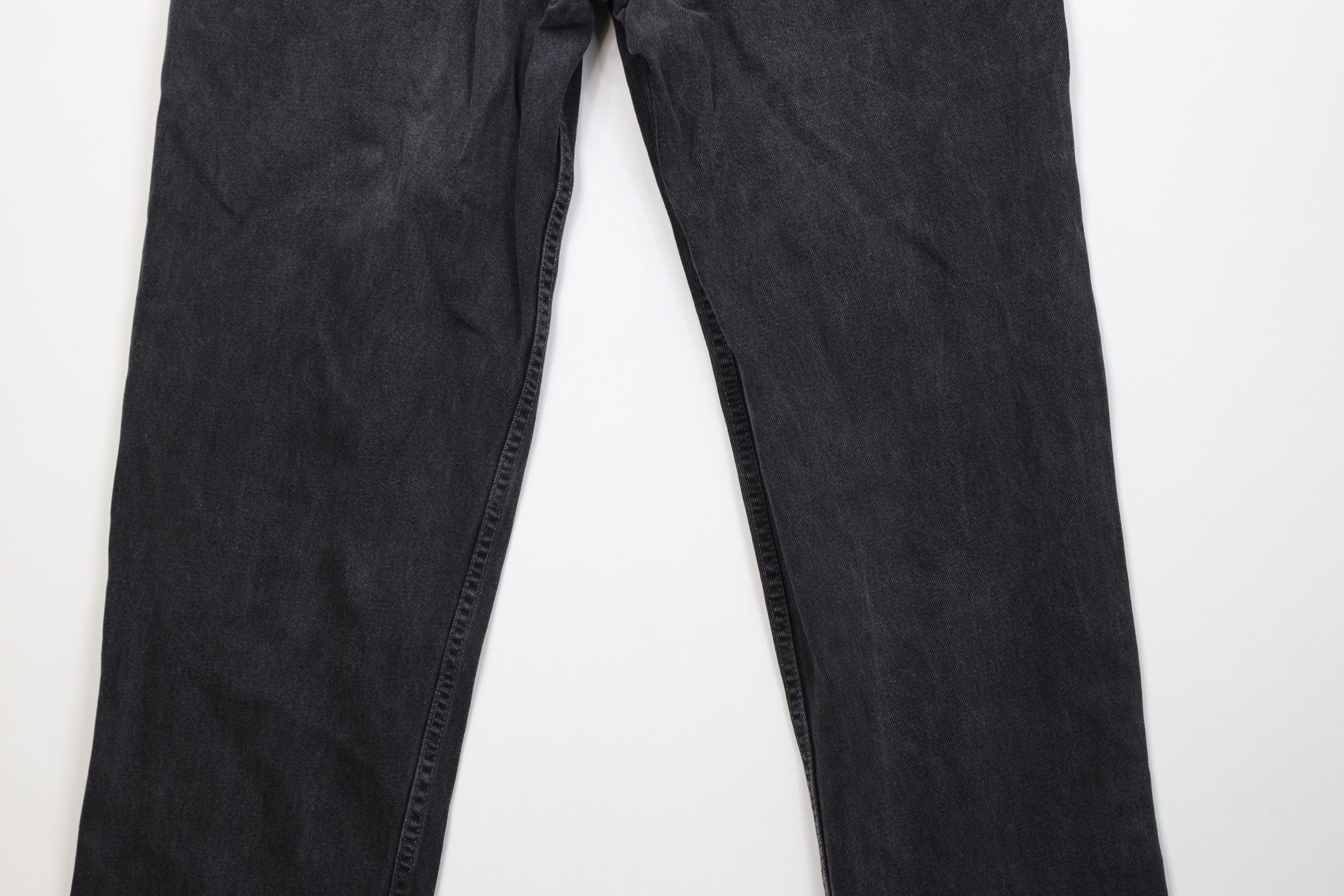 Levi's Vintage 90s Levis 550 Relaxed Fit Denim Jeans Black Cotton Size US 40 / EU 56 - 13 Thumbnail