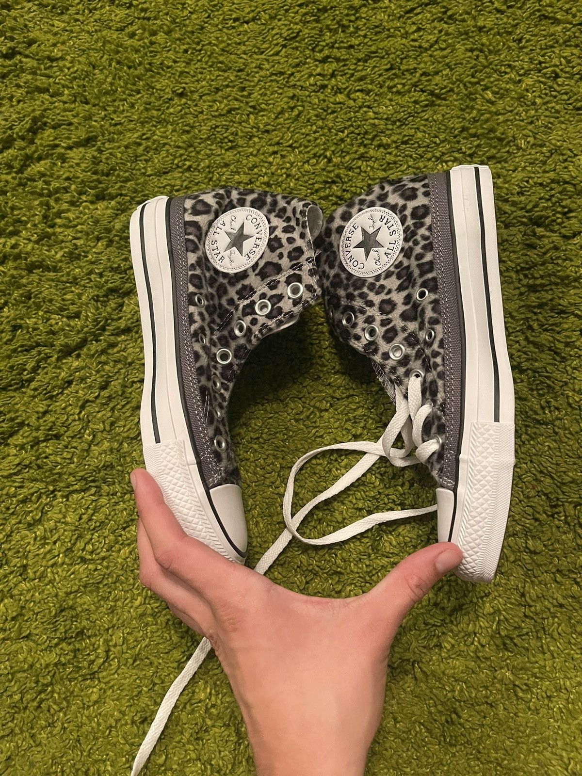 Converse × Designer Converse NWT leopard pattern sneakers Size US 7.5 / IT 37.5 - 9 Thumbnail