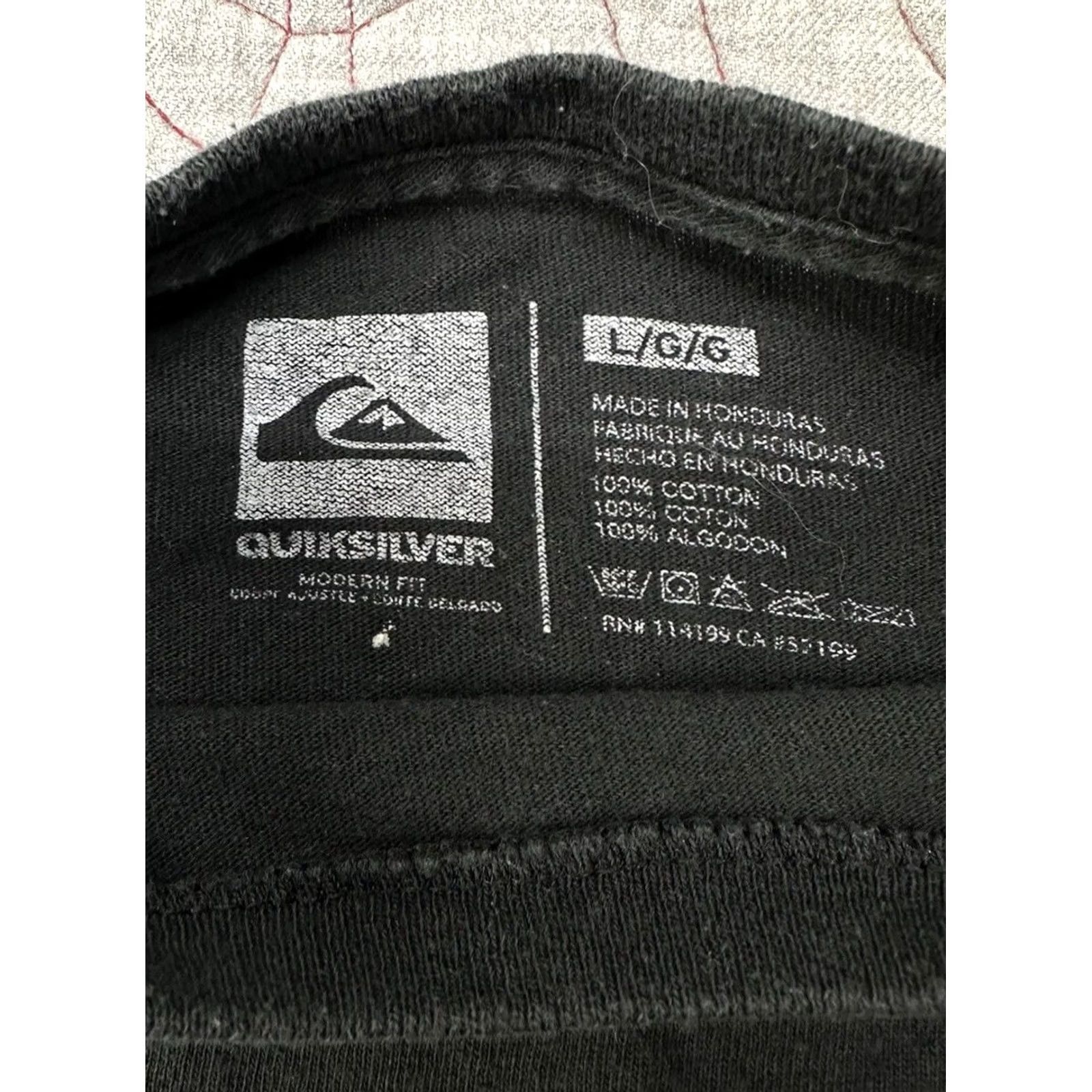 Quiksilver Quicksilver T-Shirt Surfing The Quicksilver In Memory Of Eddie Aikau LS 2015-2016 Black Large Mens Size US L / EU 52-54 / 3 - 4 Thumbnail