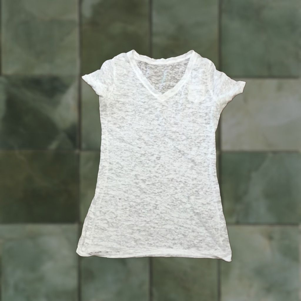 Vintage VINTAGE Liz Lange Maternity Shirt Blouse Women Size Medium White Short Sleeve AS IS Size M / US 6-8 / IT 42-44 - 1 Thumbnail