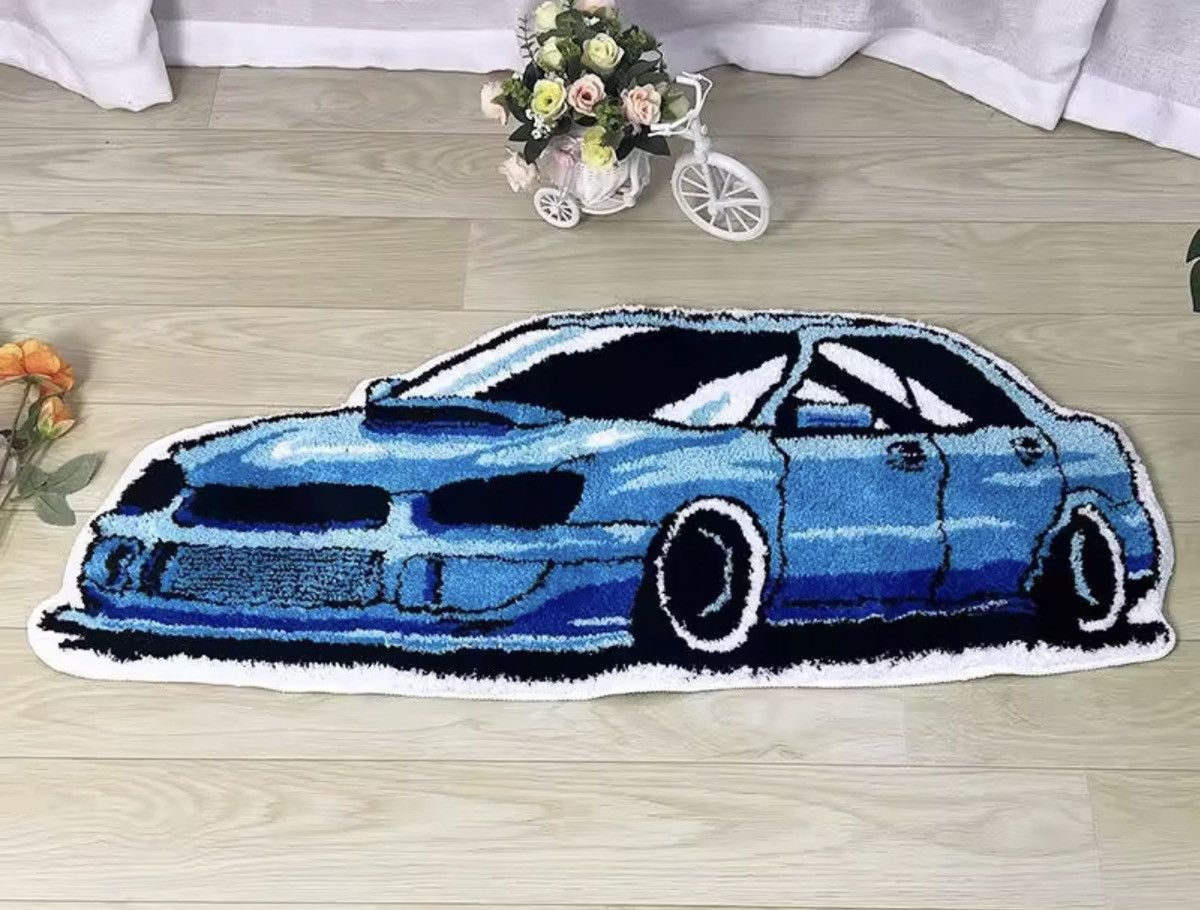Japanese Brand Car Tufted Rug Carpet- 50 X 100 cm Automotive Decor Size ONE SIZE - 1 Thumbnail